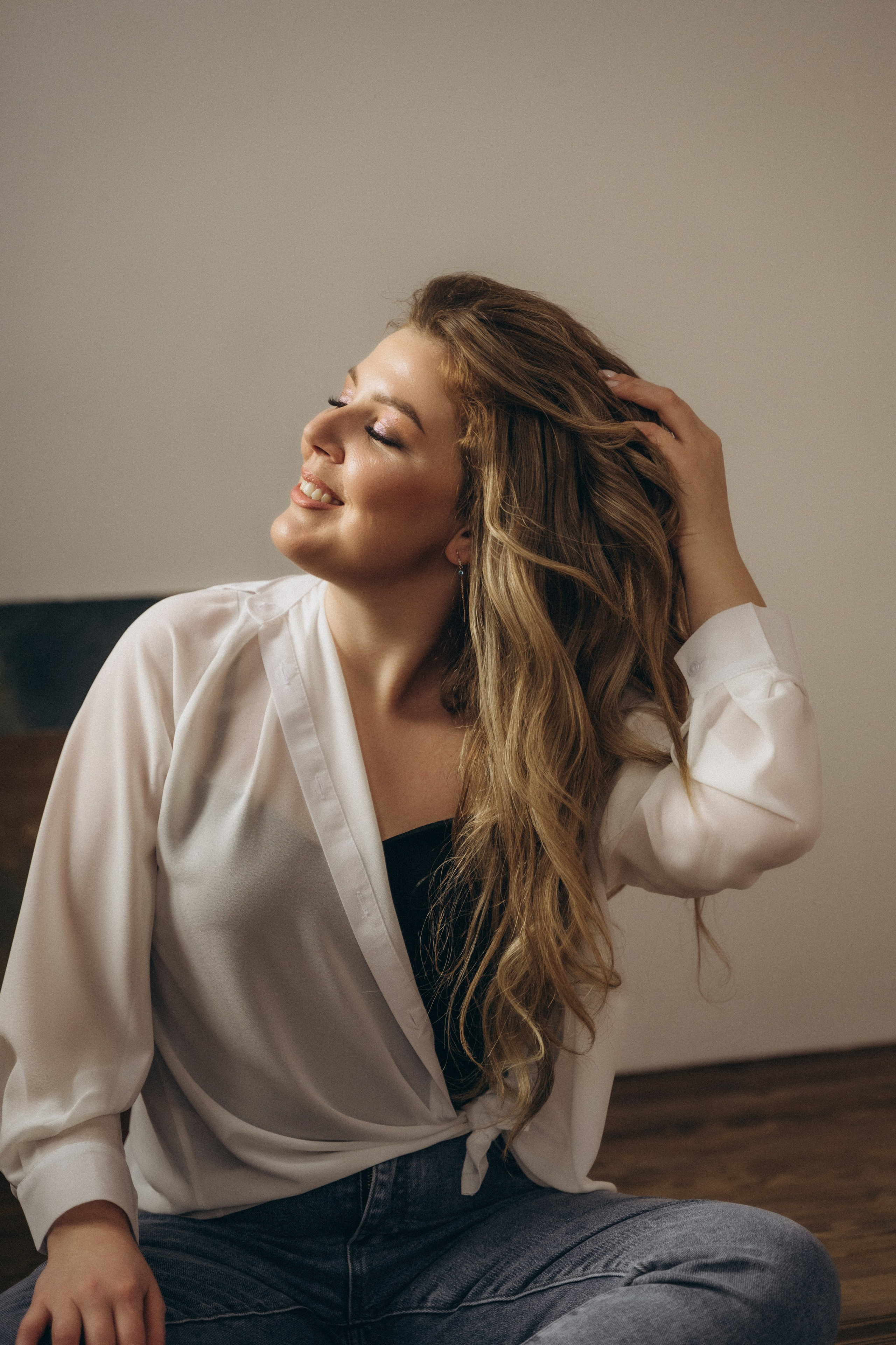 Дарья. Фотосессия в студии. Семейный фотограф в Белгороде Амелина Алина