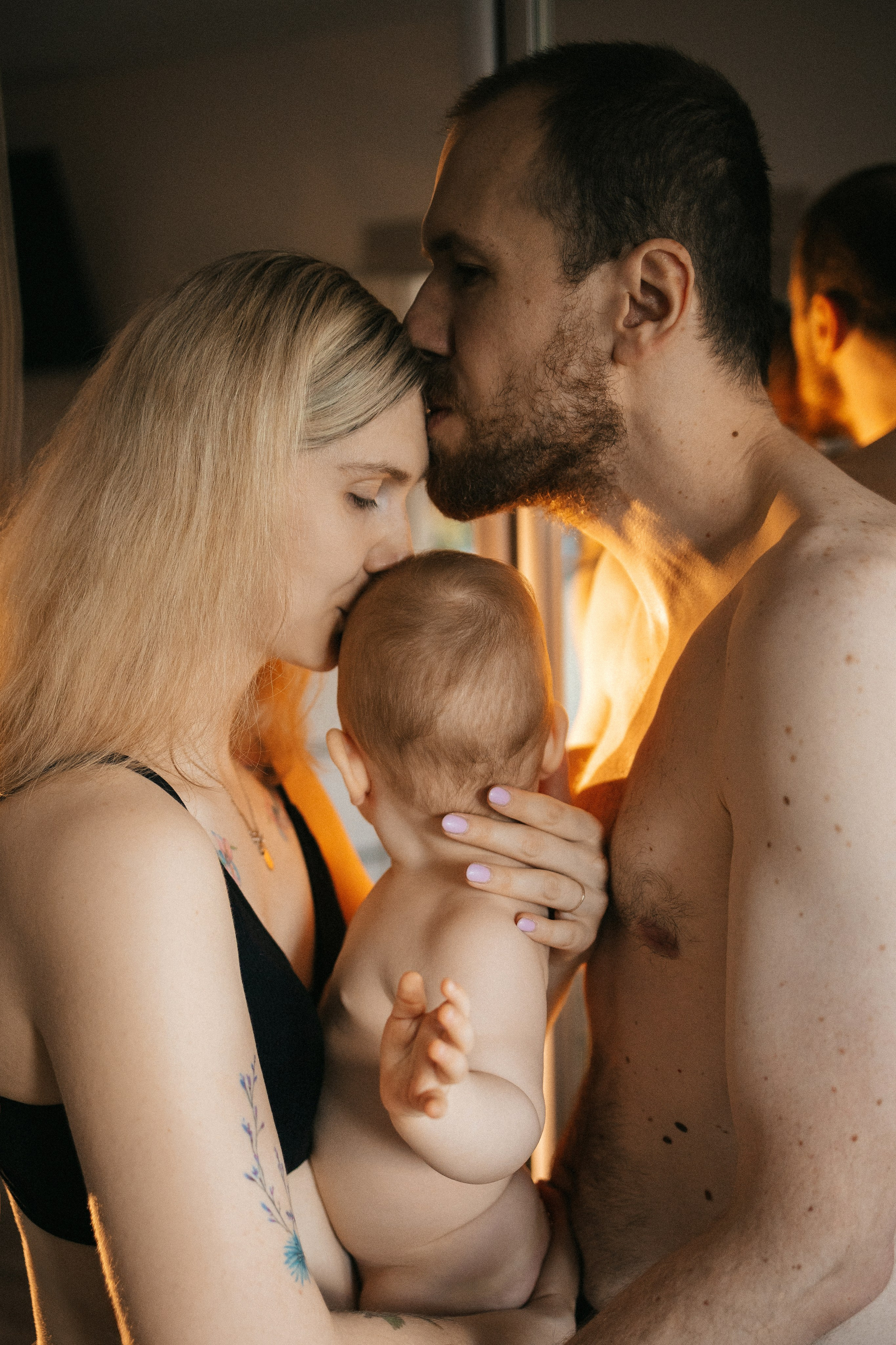 Маша с Лёшей и дочка Саша. Фотограф Нижний Новгород