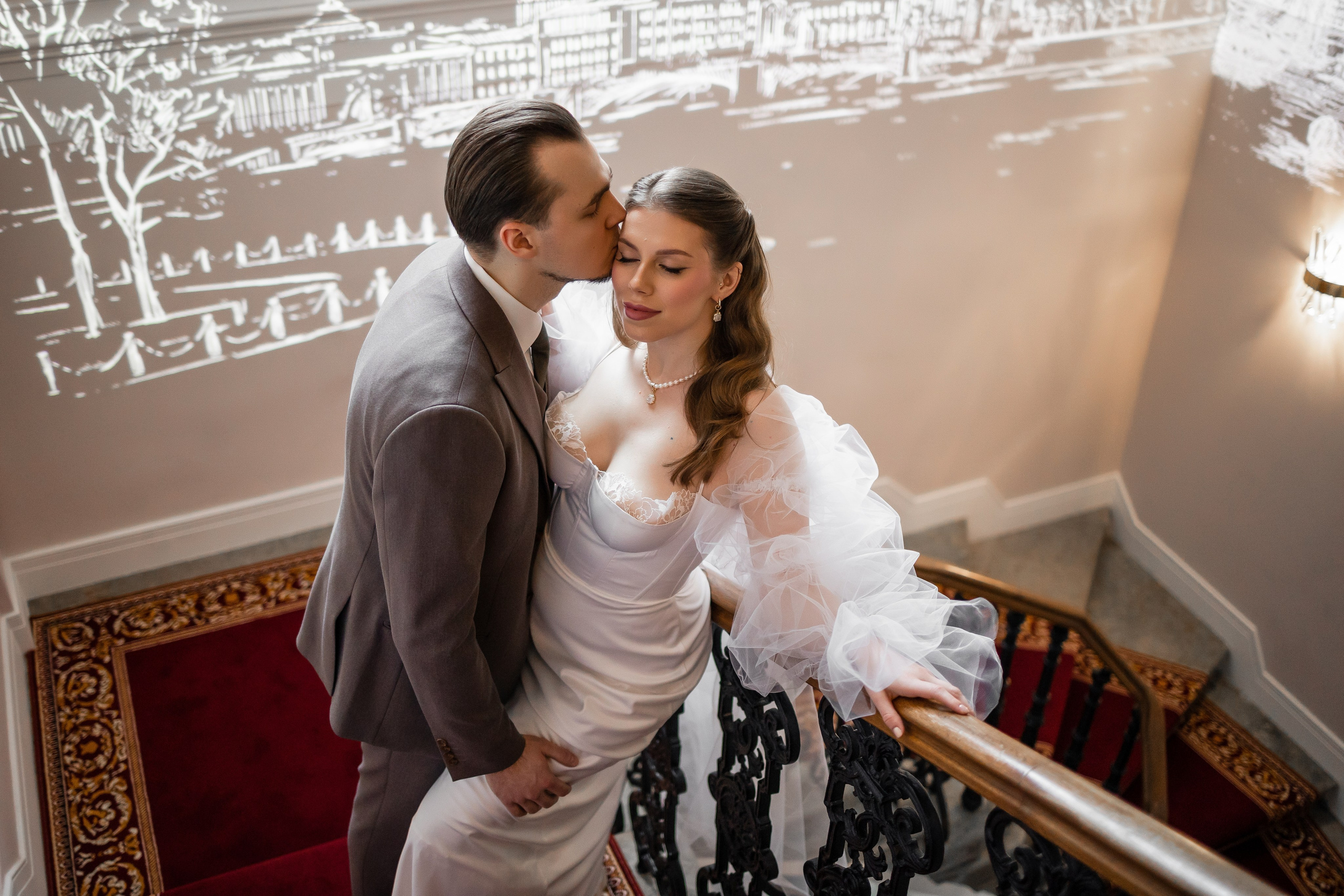 АКАДЕМИЯ ОСОБНЯК ШУВАЛОВА. Свадебный фотограф Санкт-Петербург Катерина Ширяева