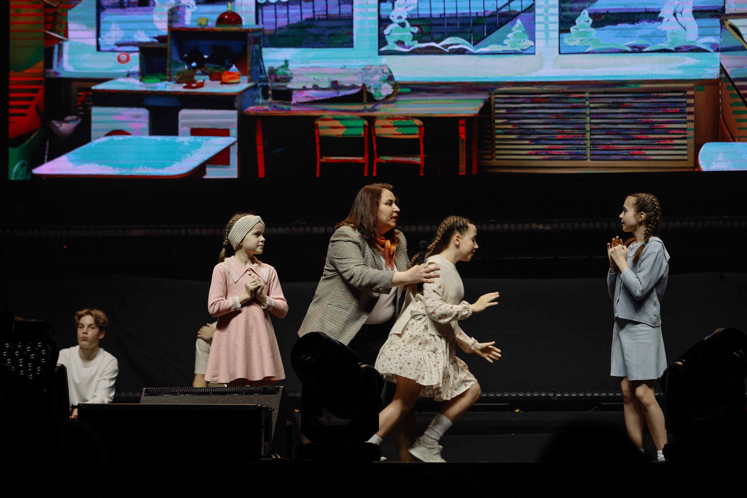 Музыкальный спектакль «Жить» в Локомотив Арене. Фотограф Юлия Мальцева