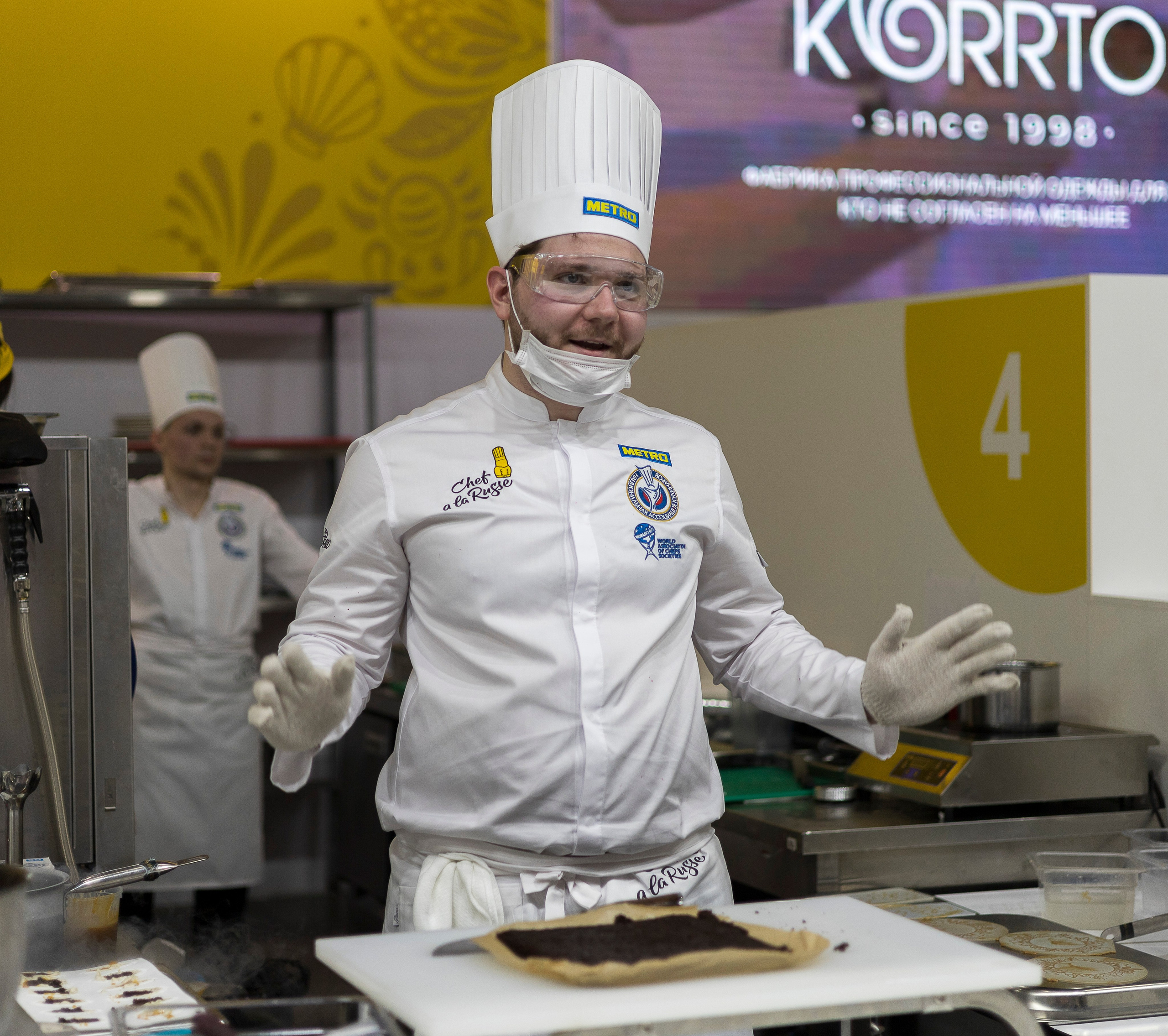 — Фестиваль поваров на выставке Food Expo