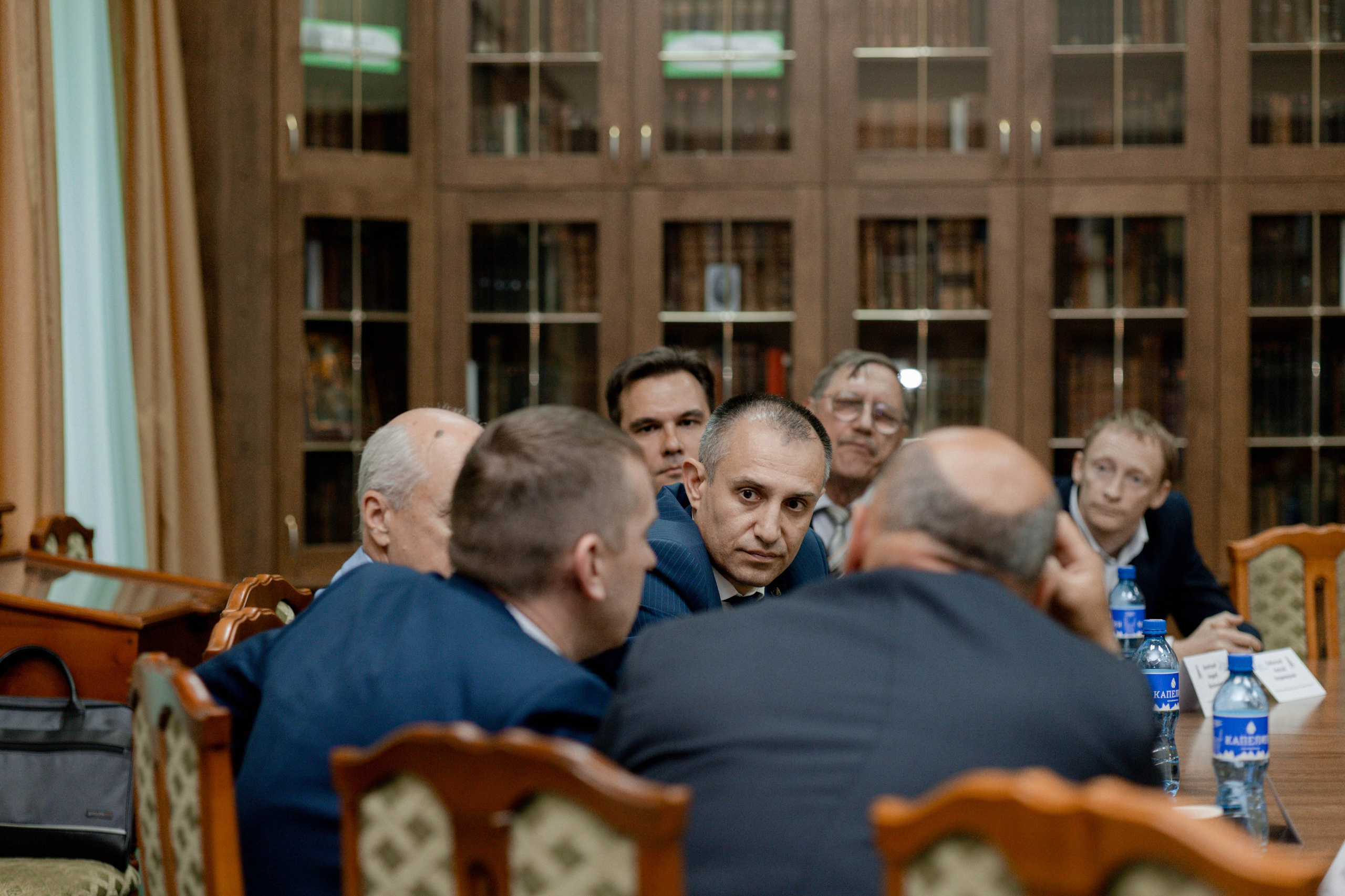 Награждение шахматной федерации