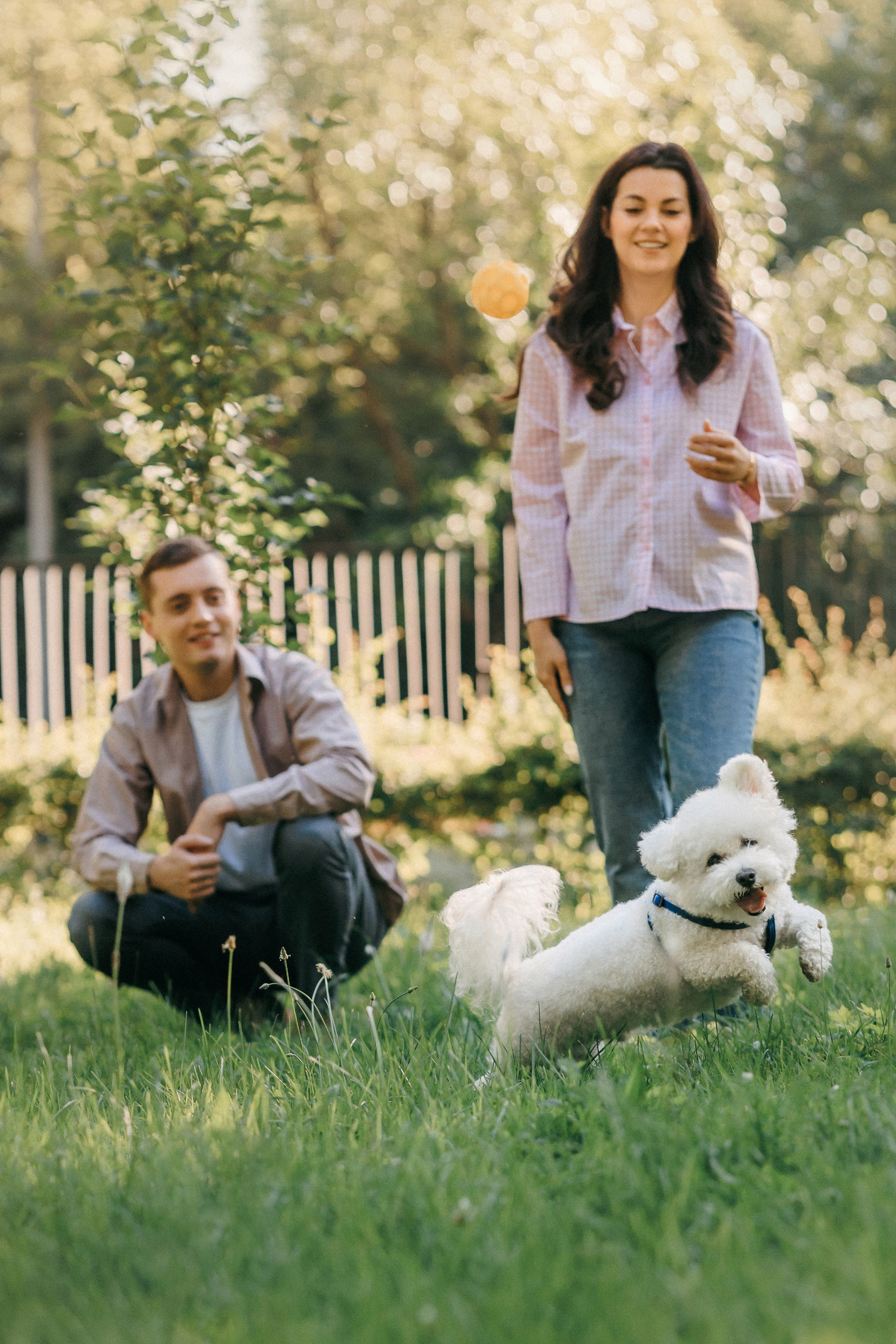Марина, Данил и Бруно. Фотограф-анималист Елена Радченко, Москва