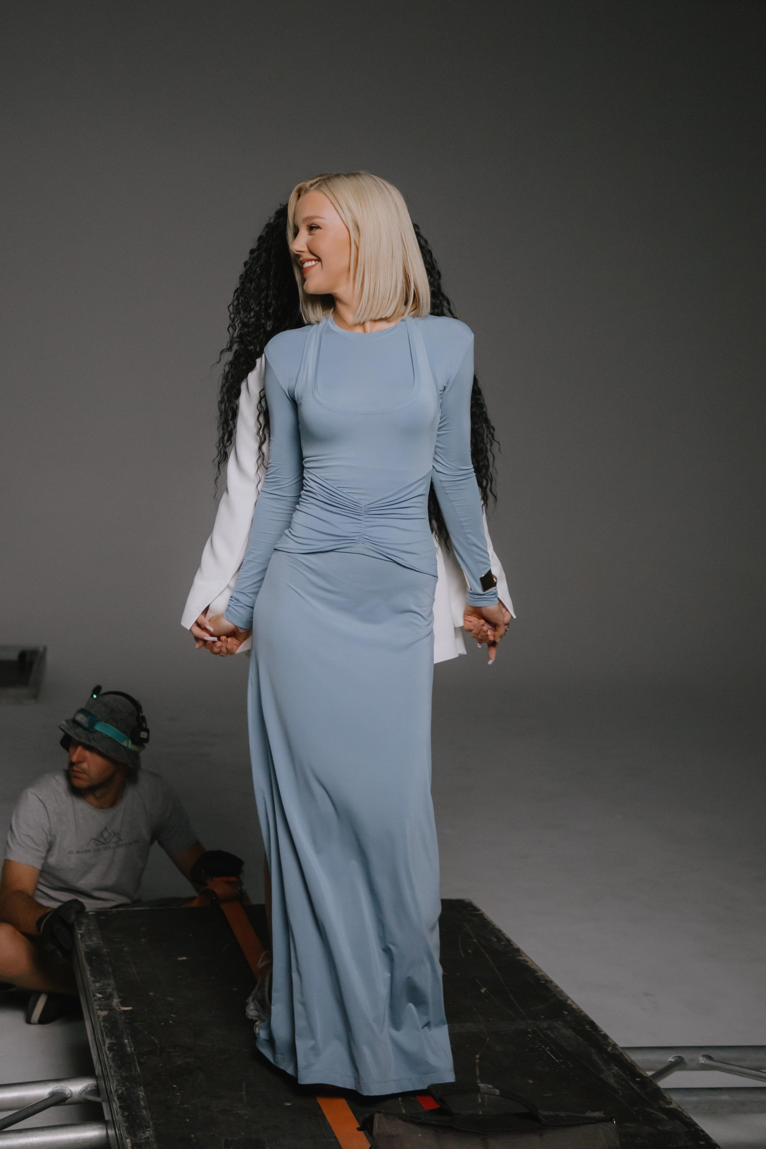 Съемка клипа Юлианны Карауловой и Бьянки. Фотограф в Москве и Санкт-Петербурге Дарина