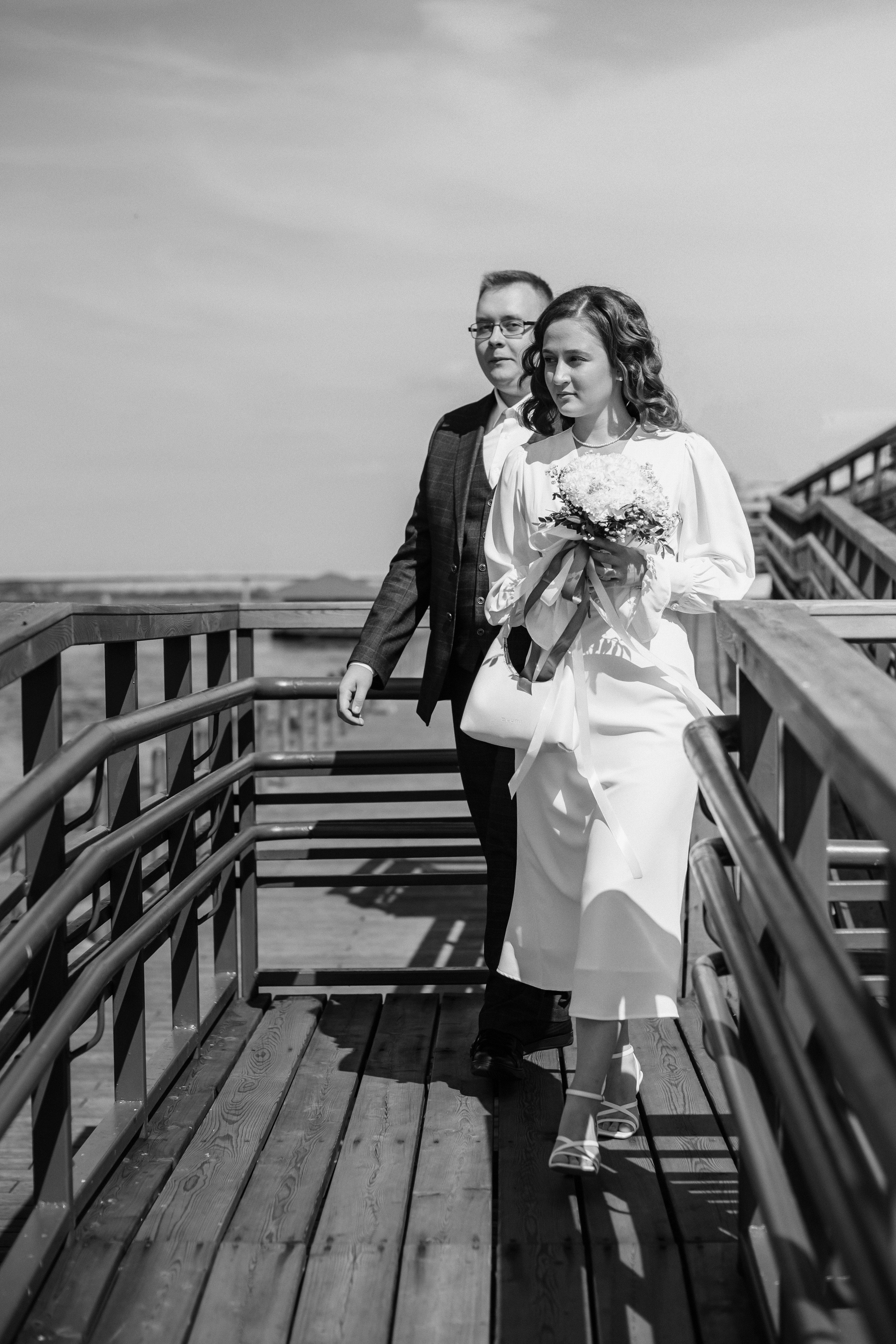Свадебная прогулка Дарьи и Сергея. Семейный фотограф в Красноярске