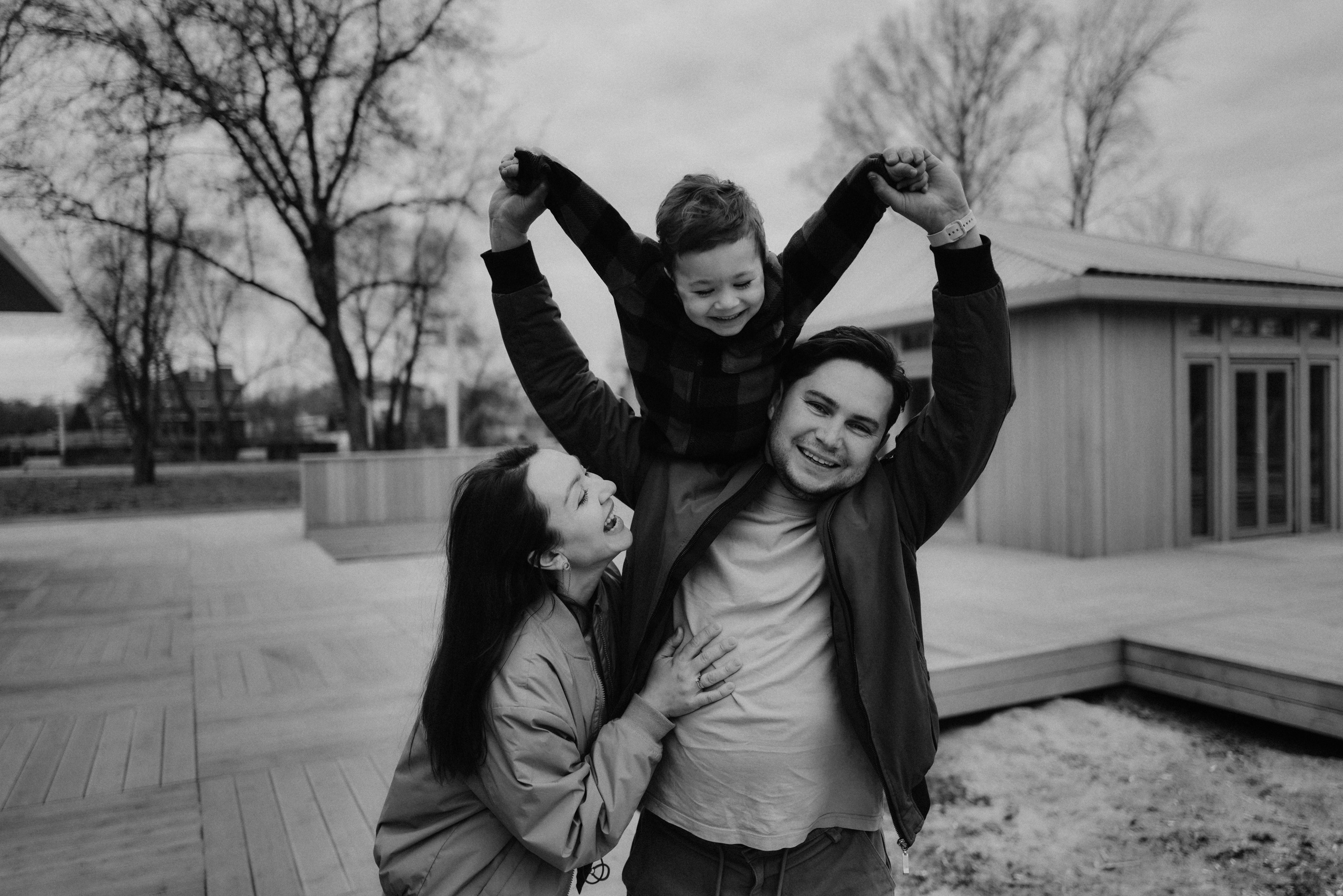 Таня, Сережа и Егор. Фотограф София Комкина