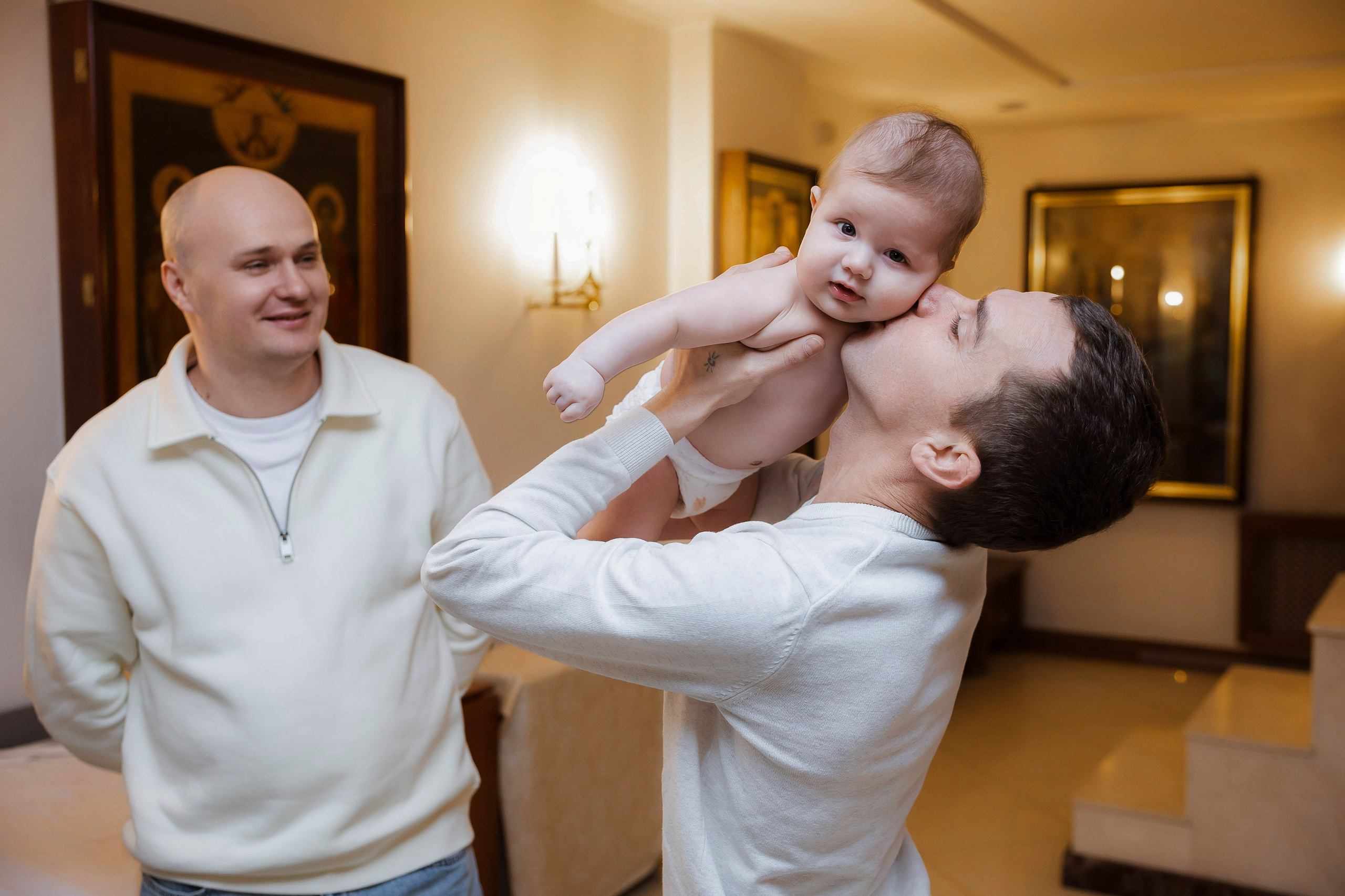 Крещение Андрея. Семейный и детский фотограф в Москве Александра Мак