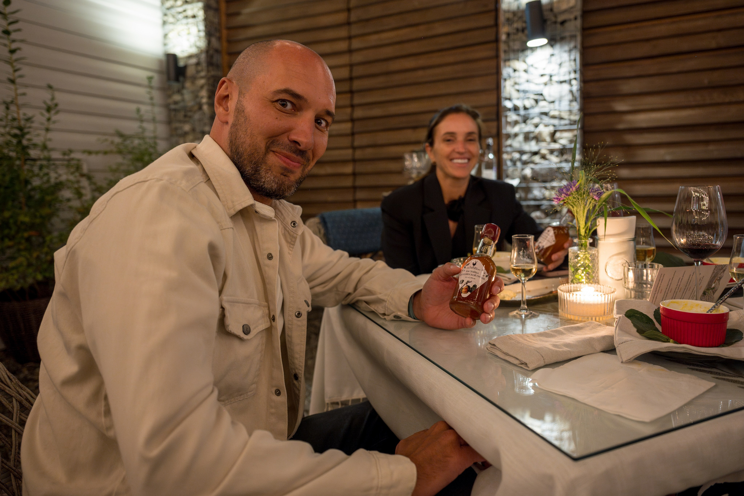 Гастрономический ужин в ресторане Co-Co Chalet. Репортажный фотограф в Красной Поляне и Сочи Павлюченко Екатерина