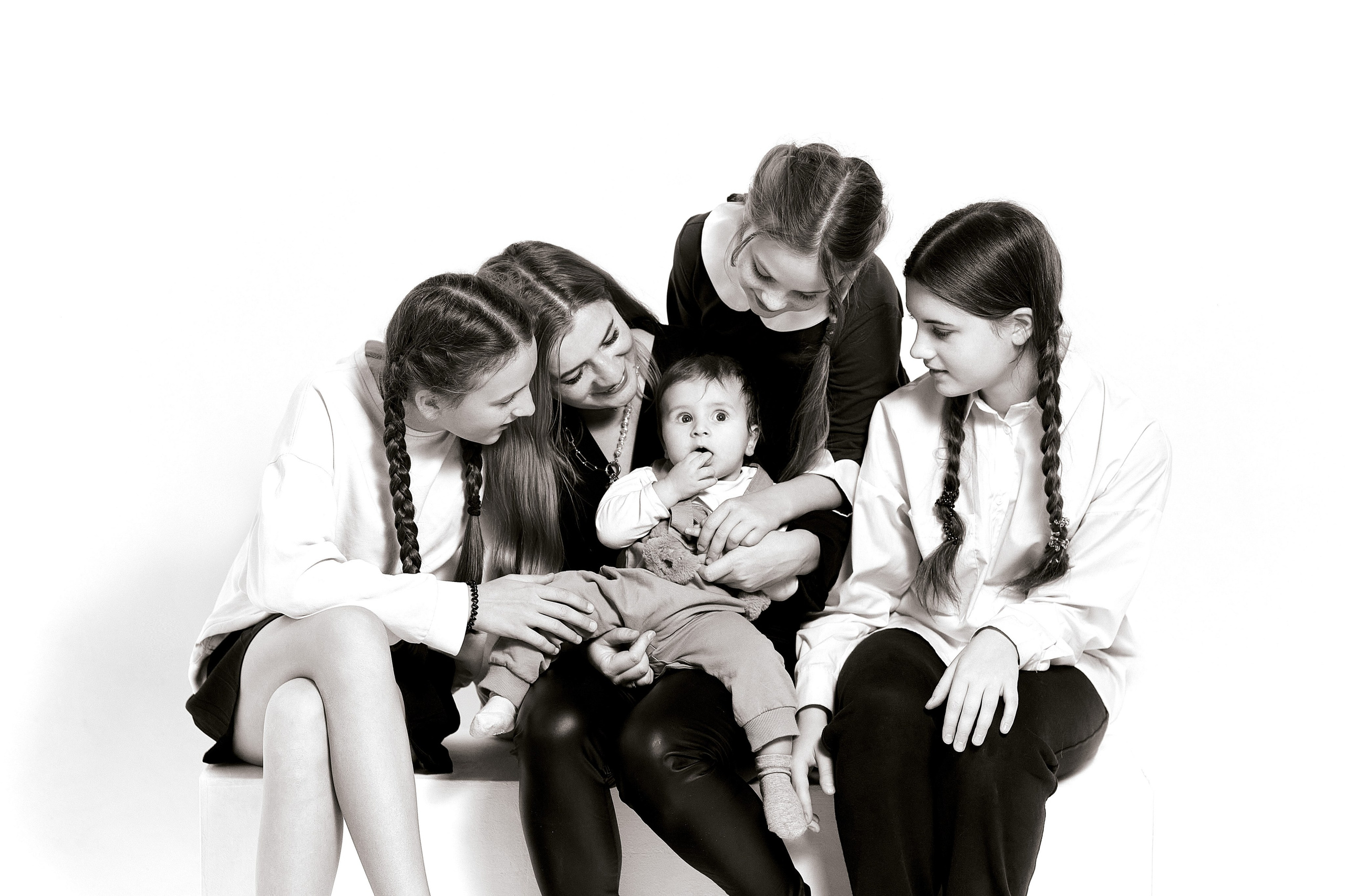 Счастливые семейные фотосессии