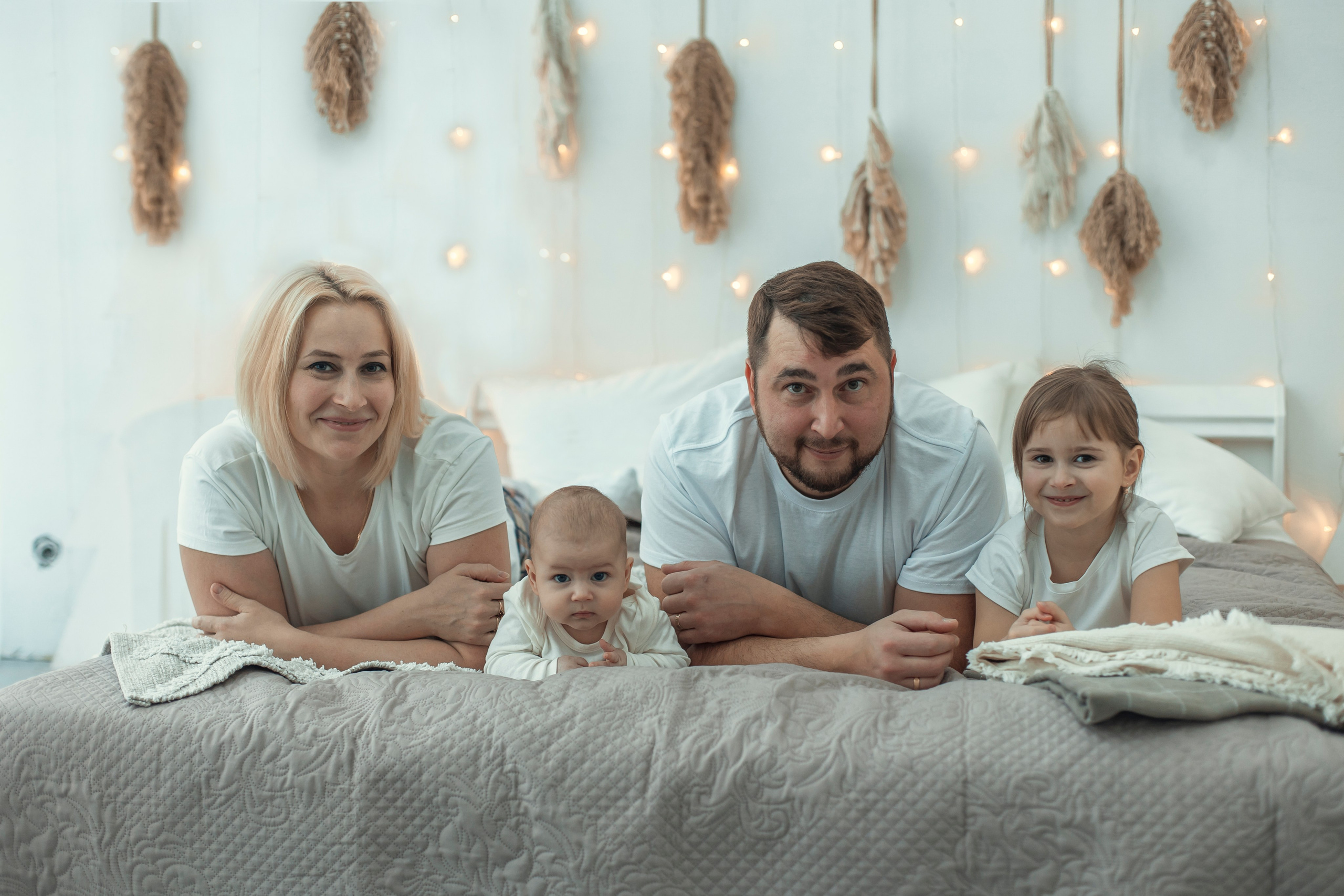 Семейные съемки в студии. Семейный фотограф в Москве и Московской области Булычева Екатерина