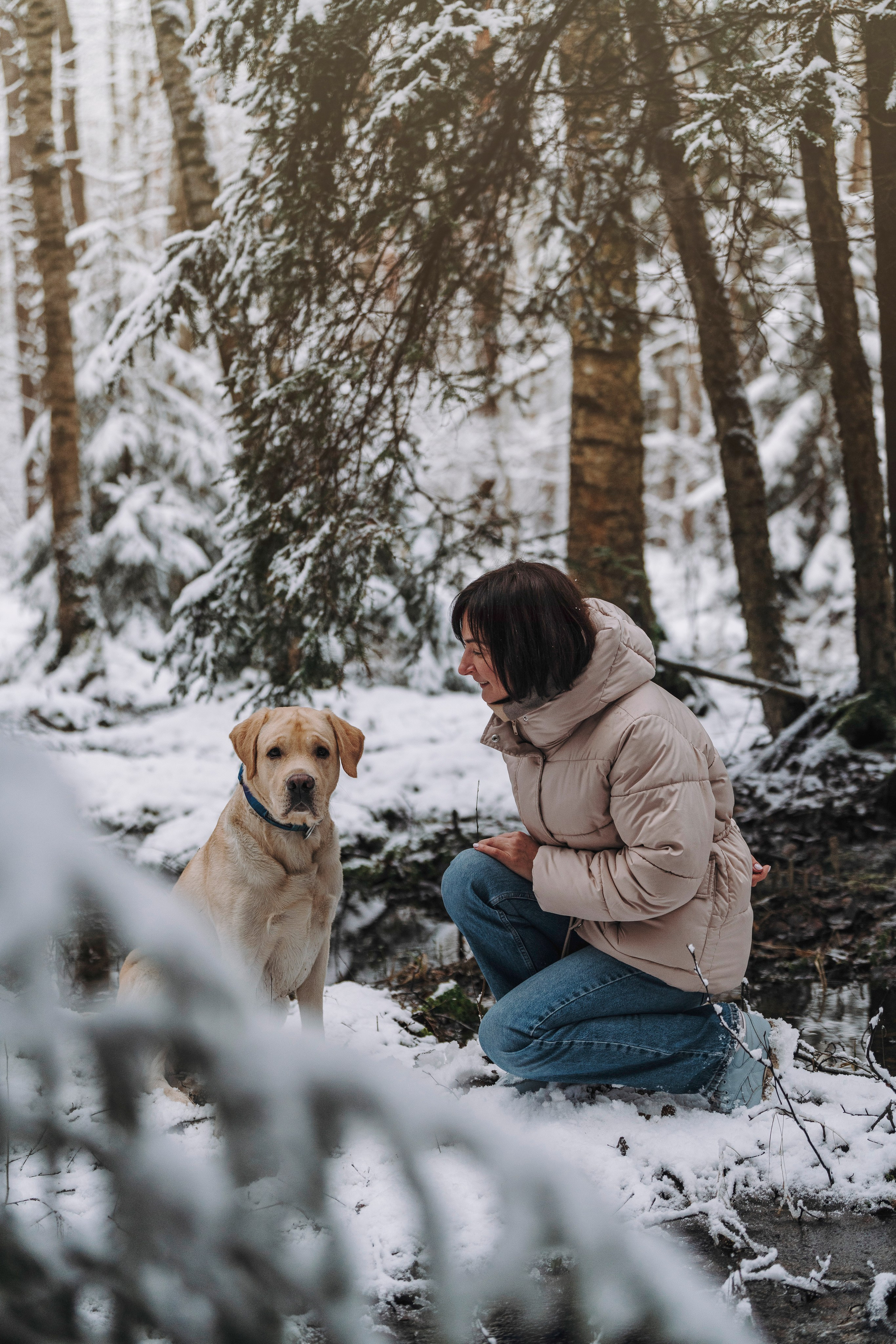 Аня и Честер. Фотограф анималист в Спб недорого Олеся Майорова