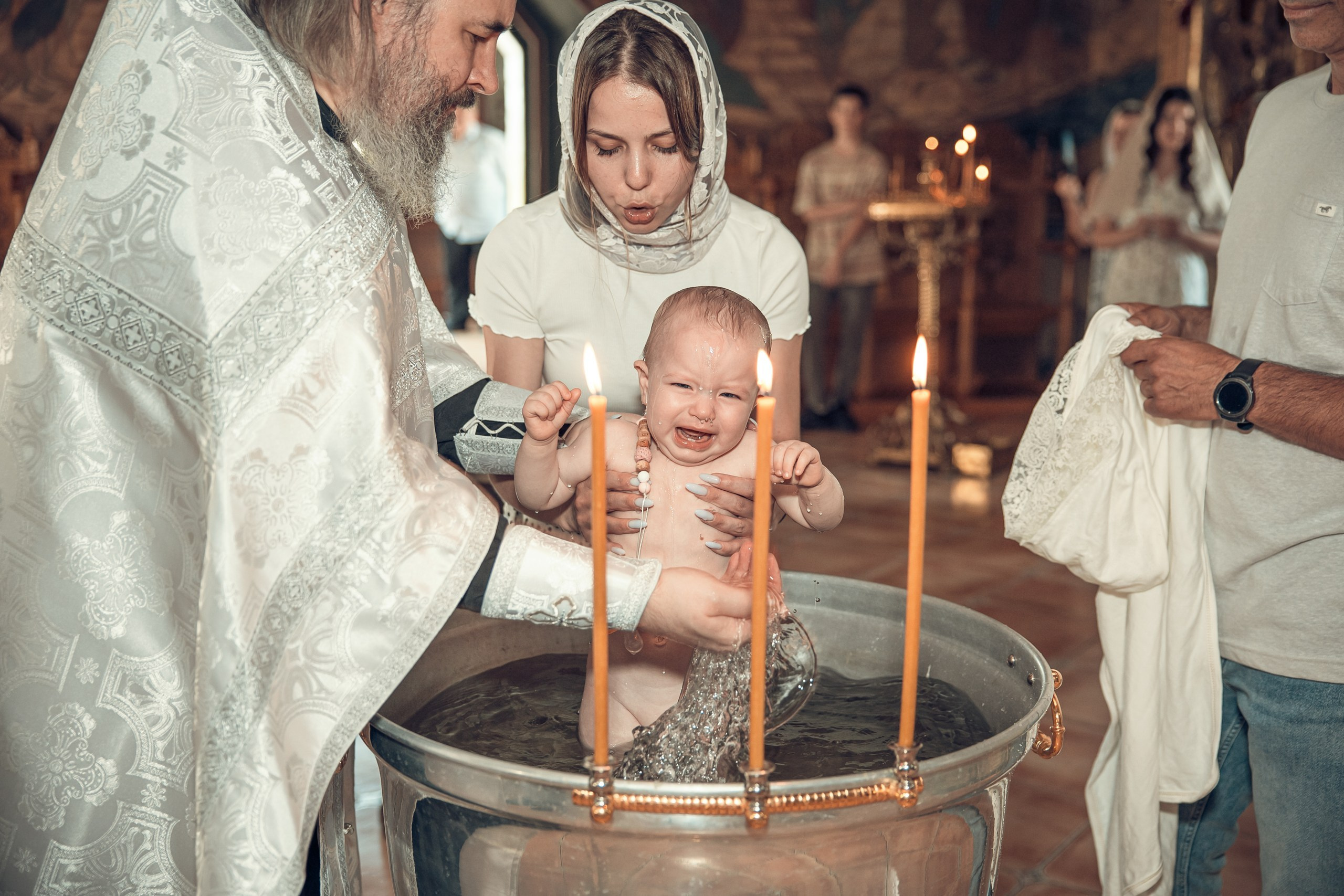 Таинство крещения. Семейный и детский фотограф в Москве Орешина Юлия
