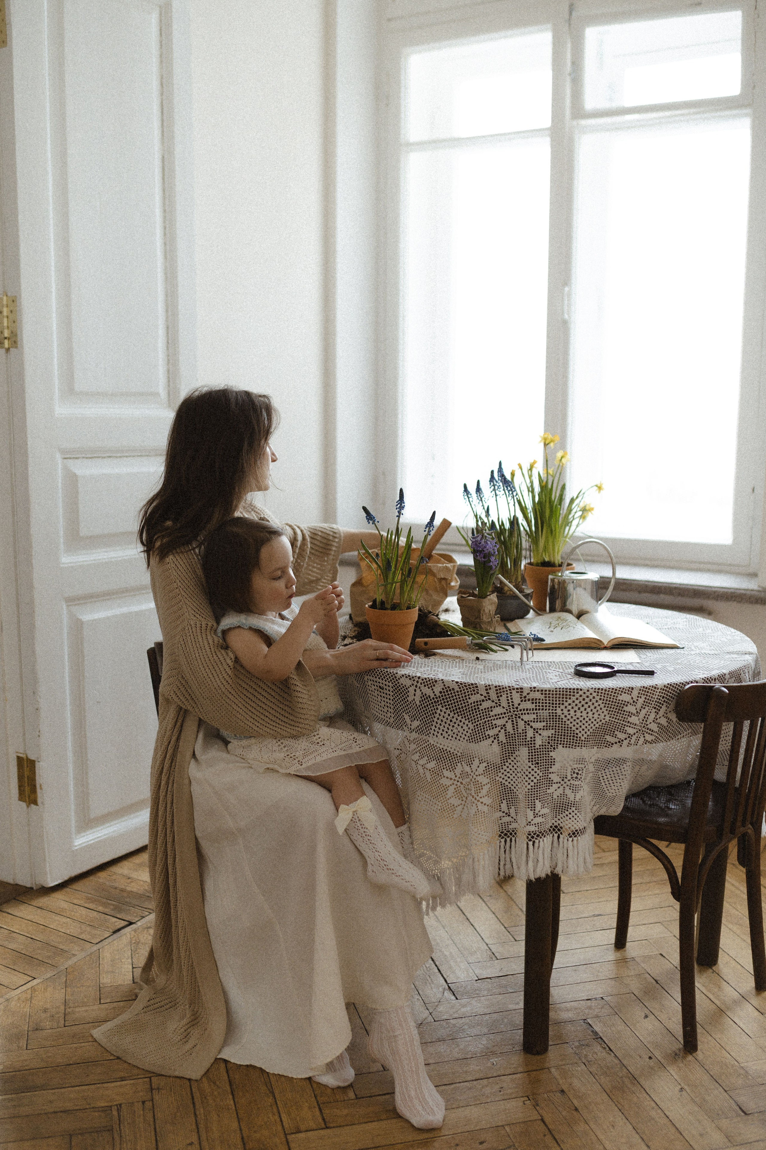 Девочки в цветах. Семейный фотограф в Москве Алина Савченко