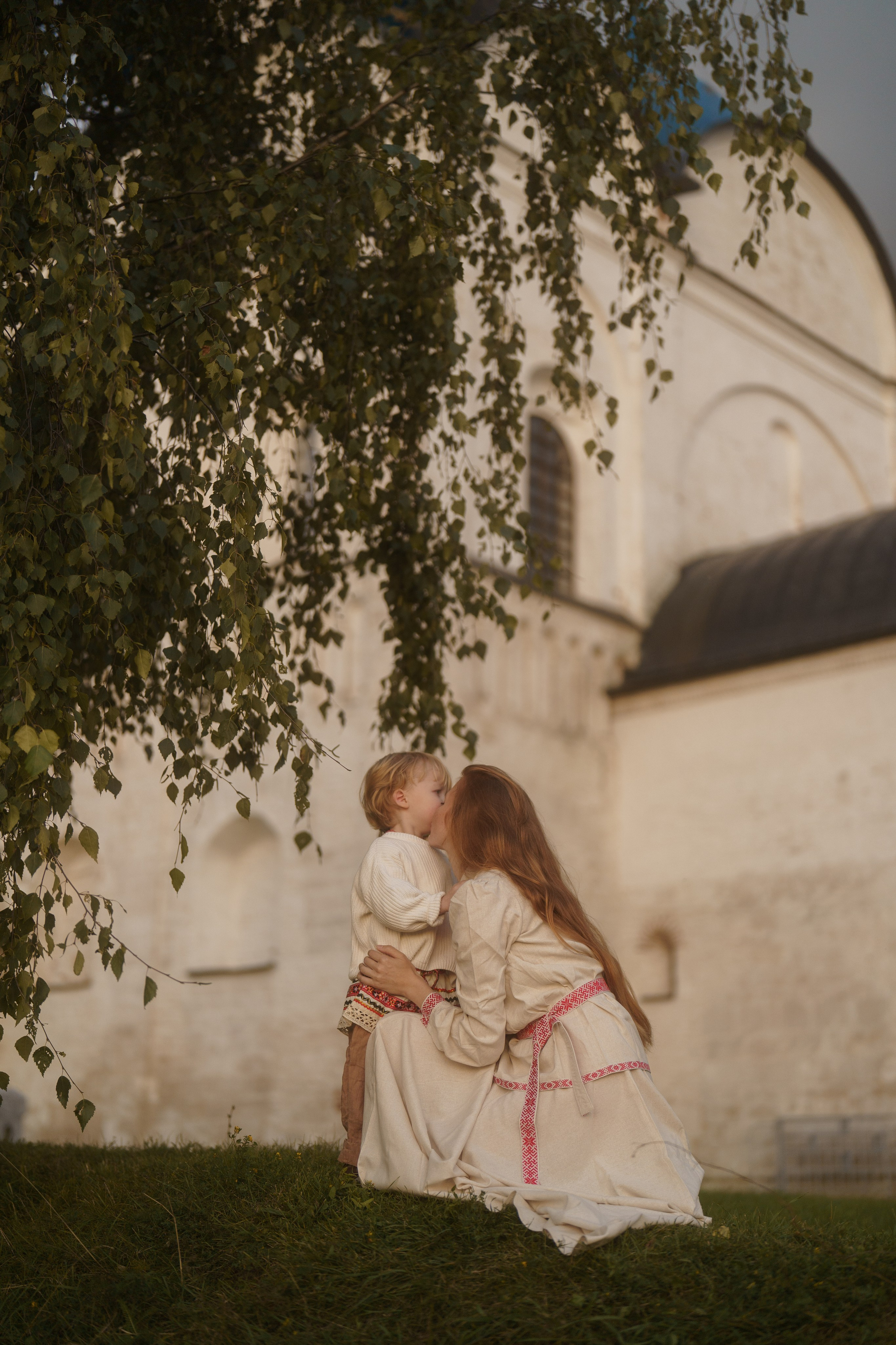 Мироша с мамой Тоней. Суздаль. Семейный и детский фотограф в Сергиев Посаде, Хотьково Якимчук Любовь