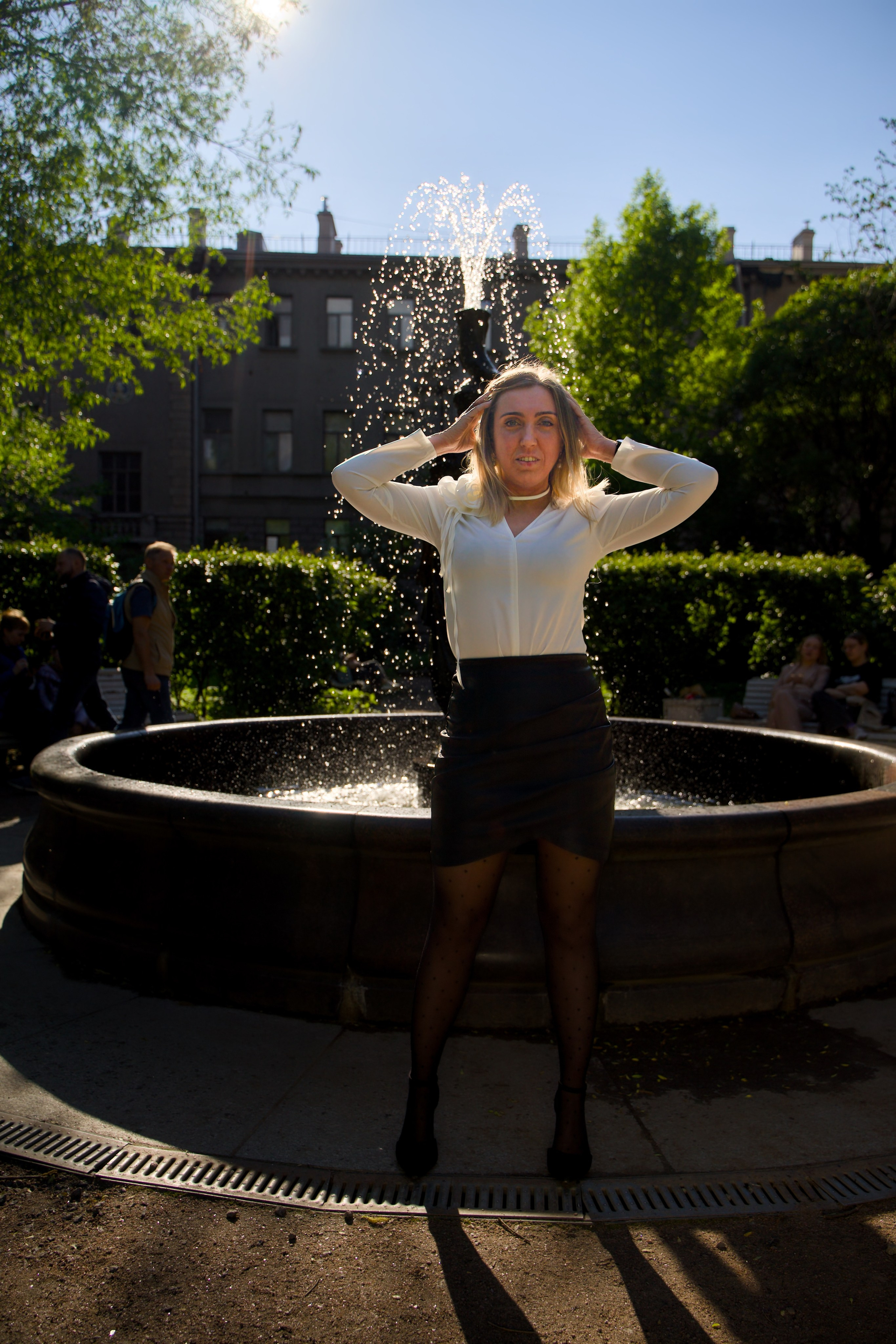 Съемки на улице. Фотограф Богдан Оськин