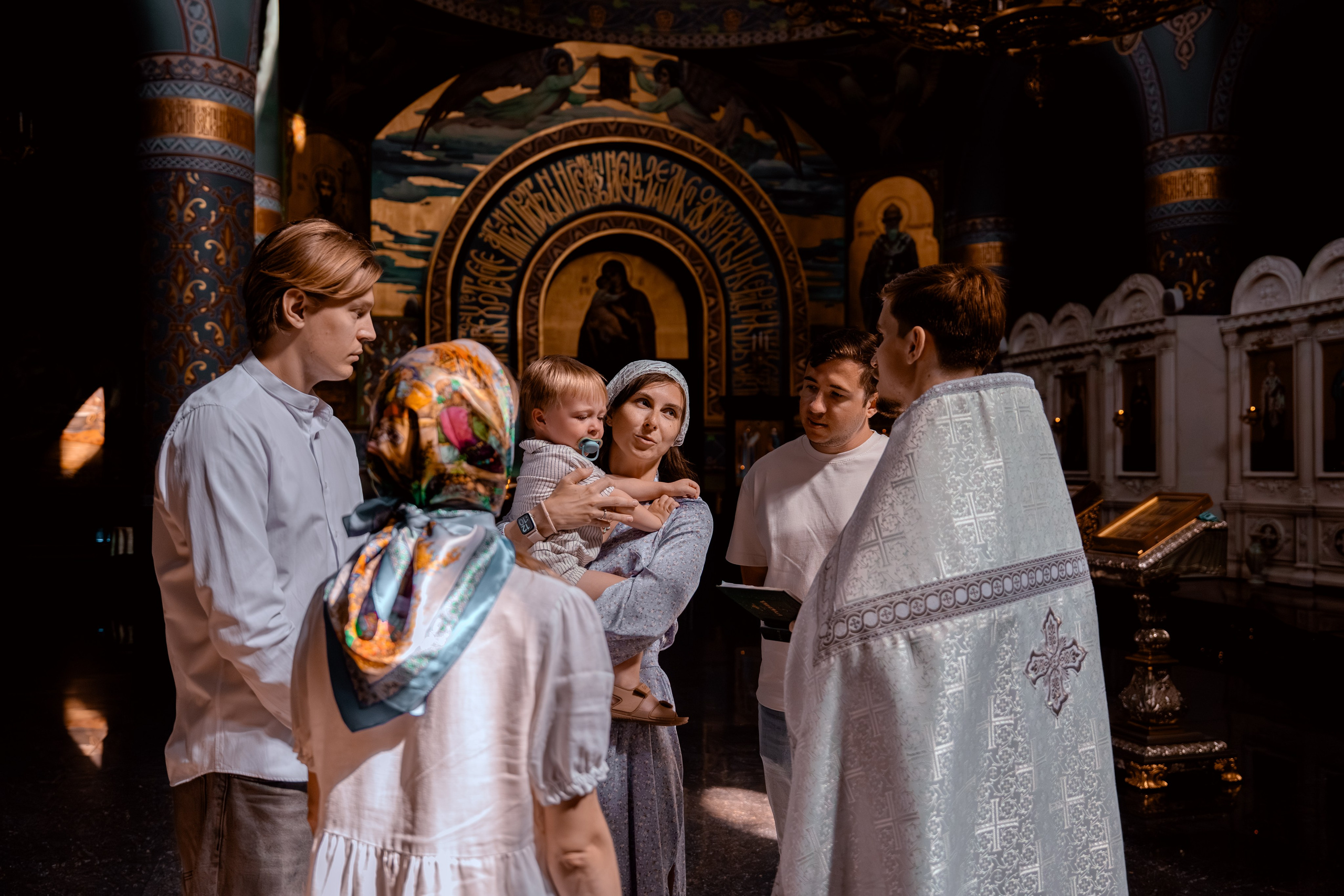 Крещение Матвея. Репортажный фотограф в Красной Поляне и Сочи Павлюченко Екатерина