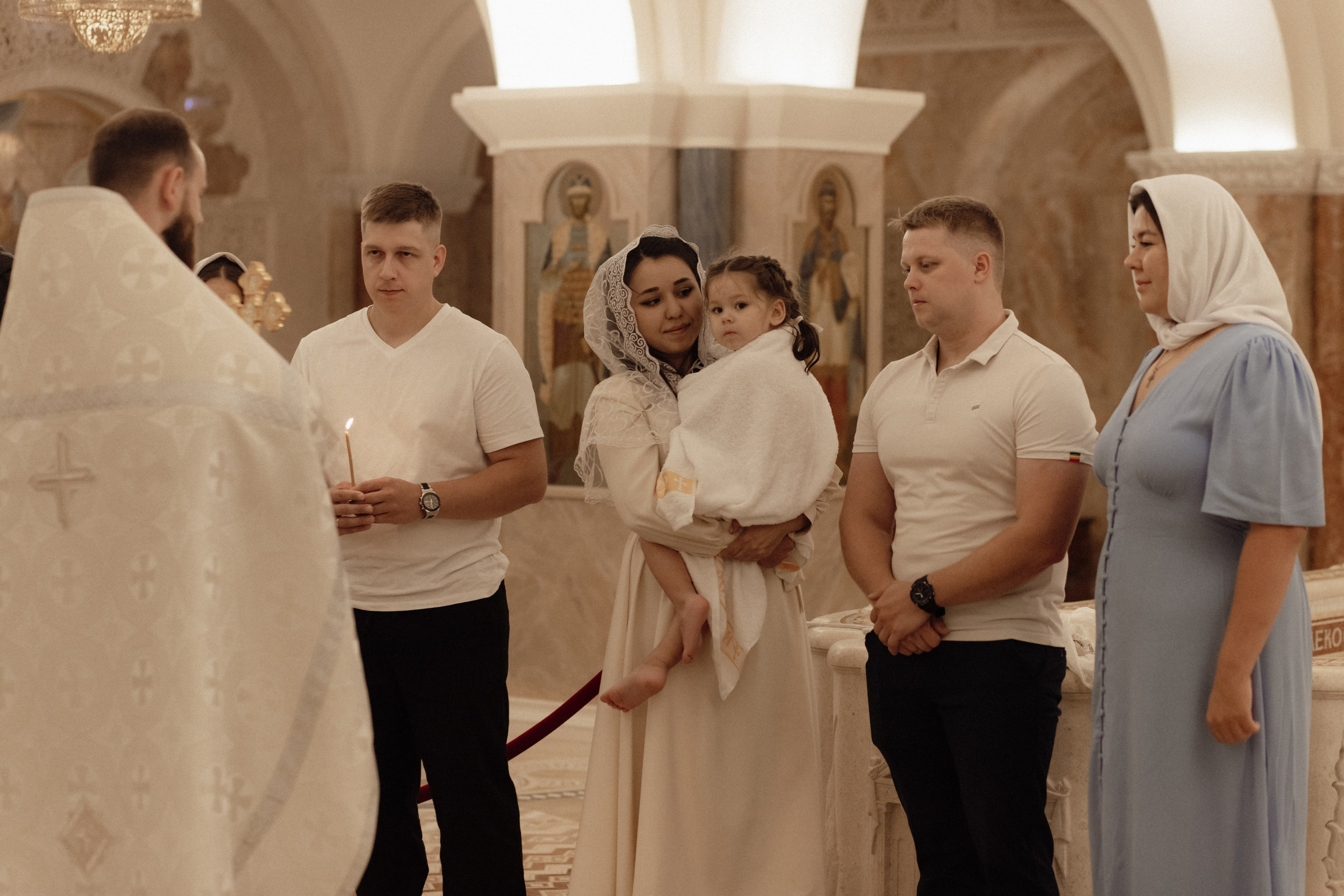 Крещение Киры. Семейный и свадебный фотограф в Челябинске Мария Леонтьева