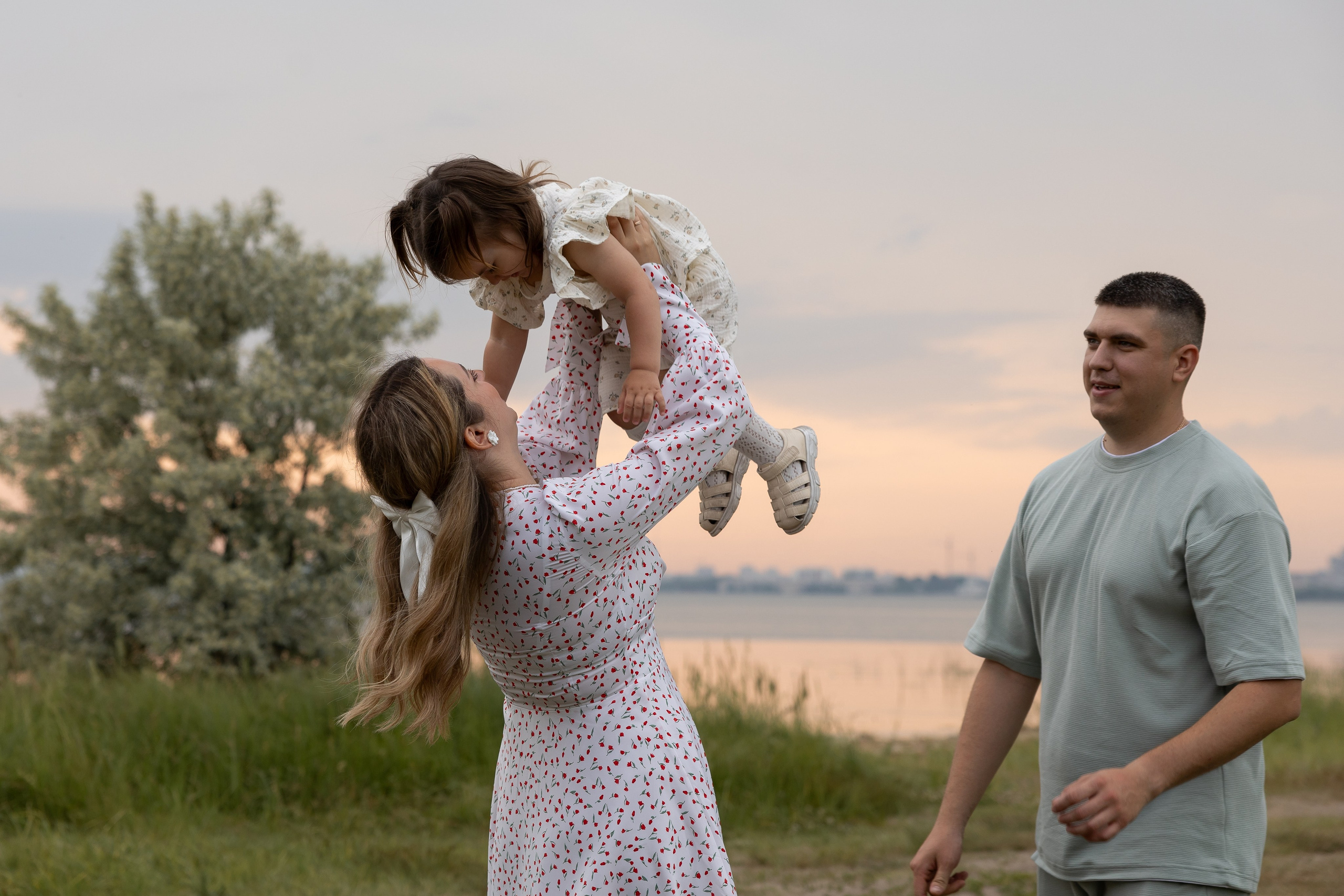 Денис, Наталья и София. Семейный и свадебный фотограф в Челябинске Мария Леонтьева