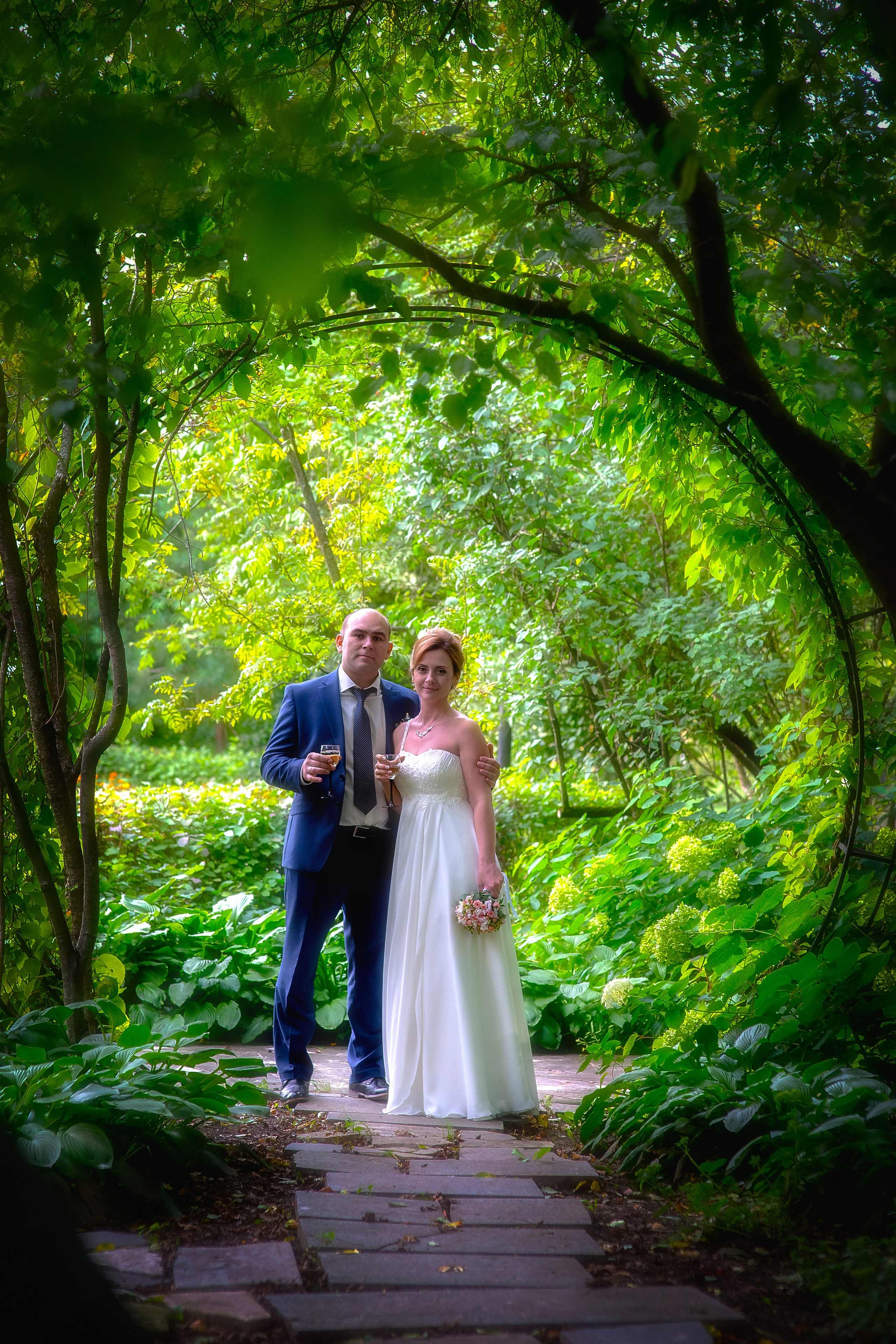 свадебные фото, парк ревиталь