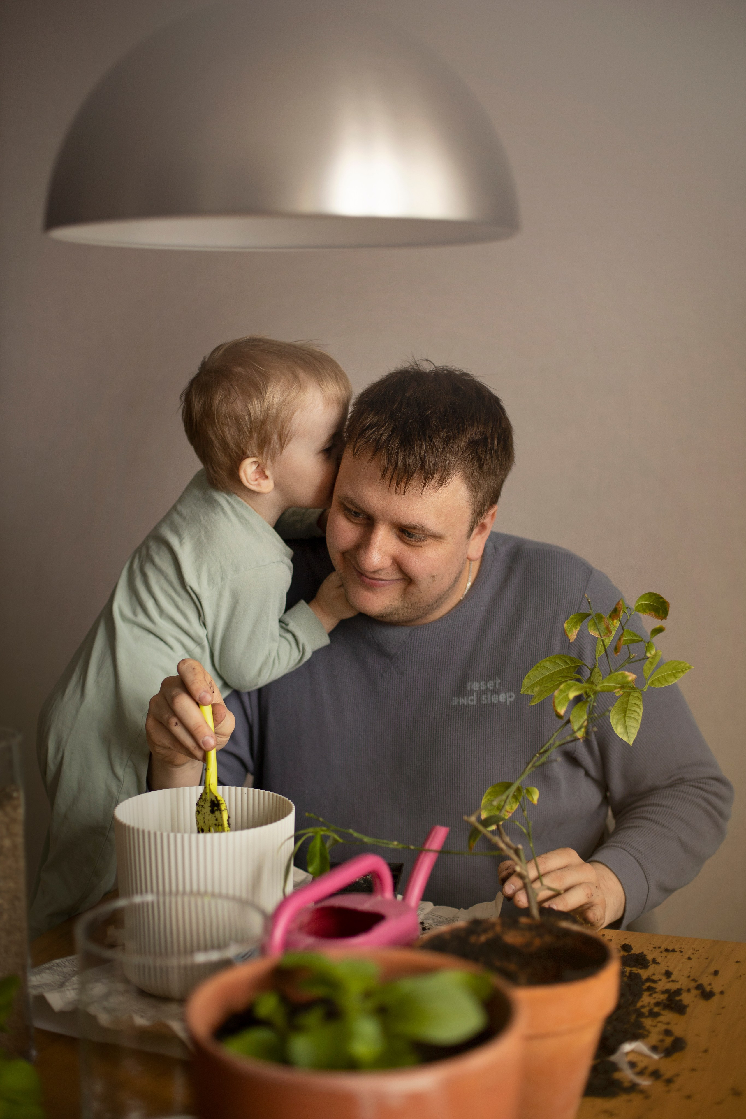 Саша и Варя, папа и мама. Детский и семейный фотограф Софья Пузикова | УФА