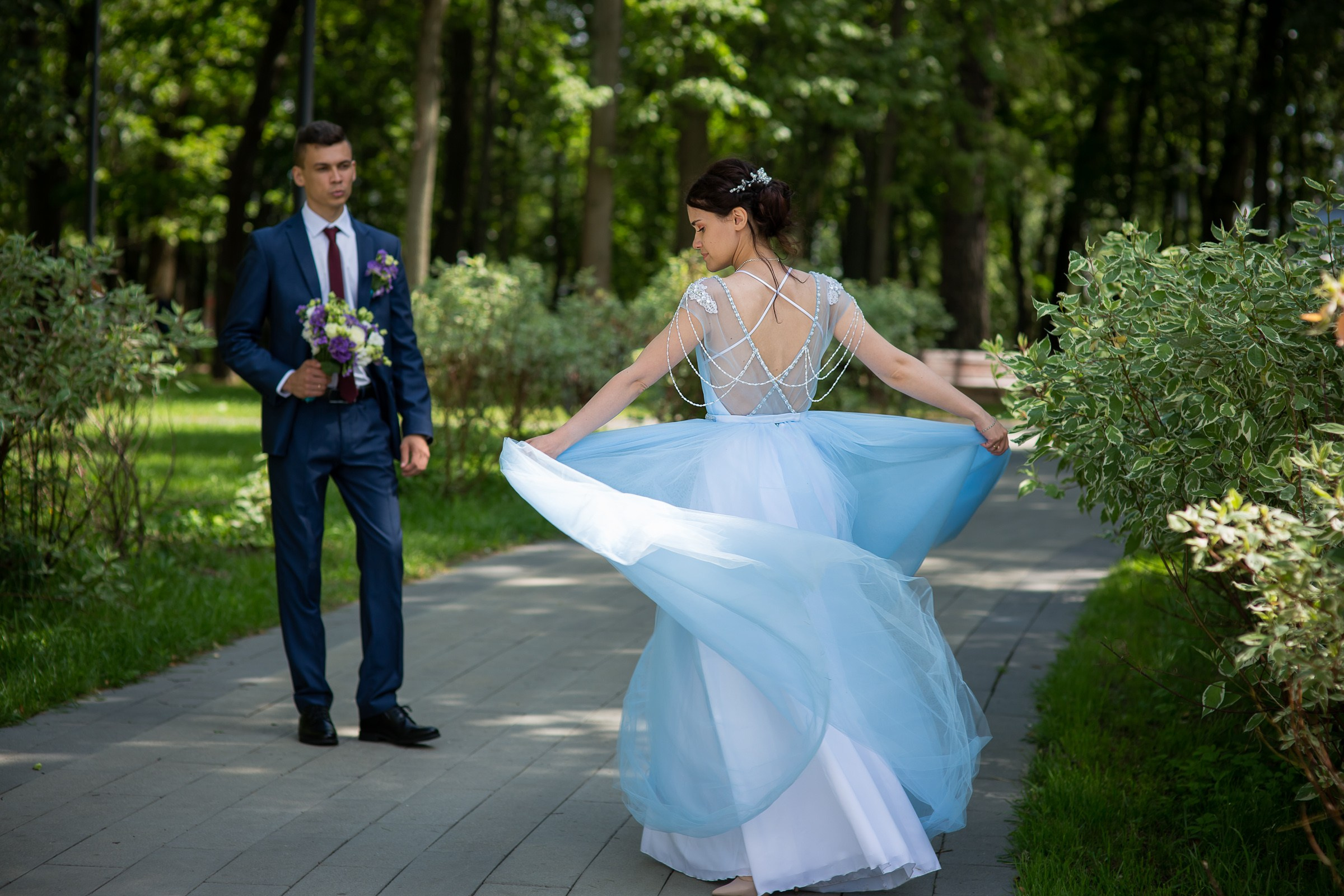 Прогулка по Серпухову. Свадебная фотосъёмка в Москве, Туле