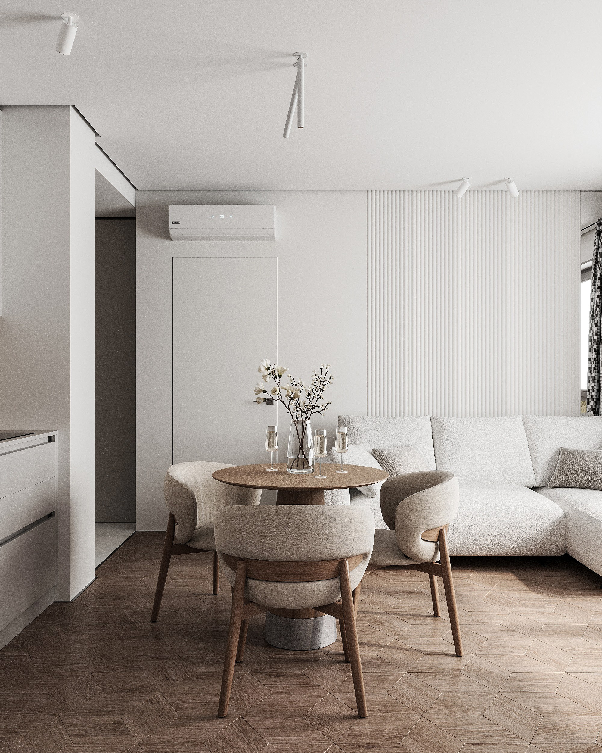 ЖК Крондштатский | 40.5 m² | 2025. 3D Визуализатор Великородная Виктория