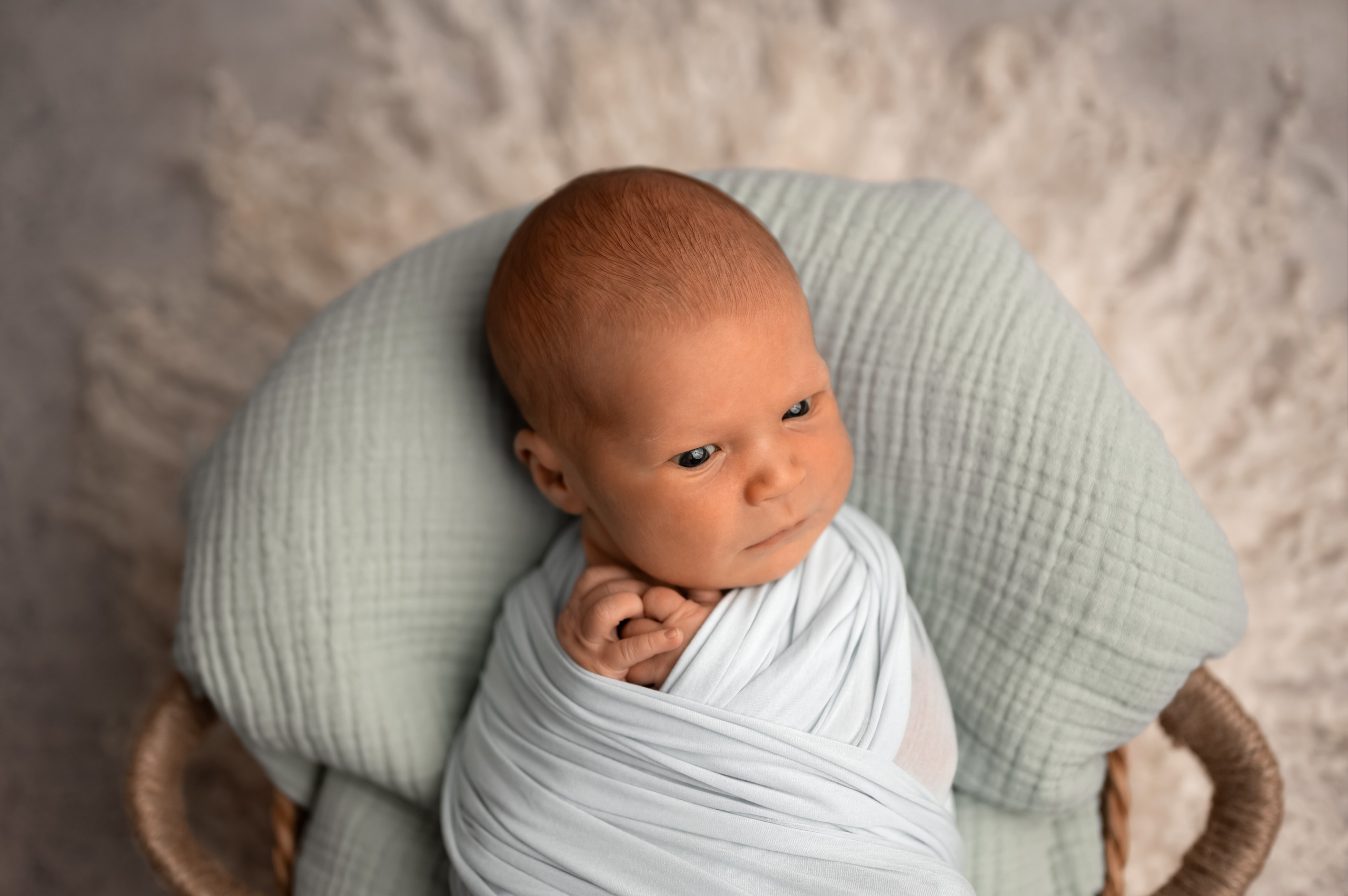 Максим 8 дней. Фотограф новорождённых Ольга Ушакова Москва