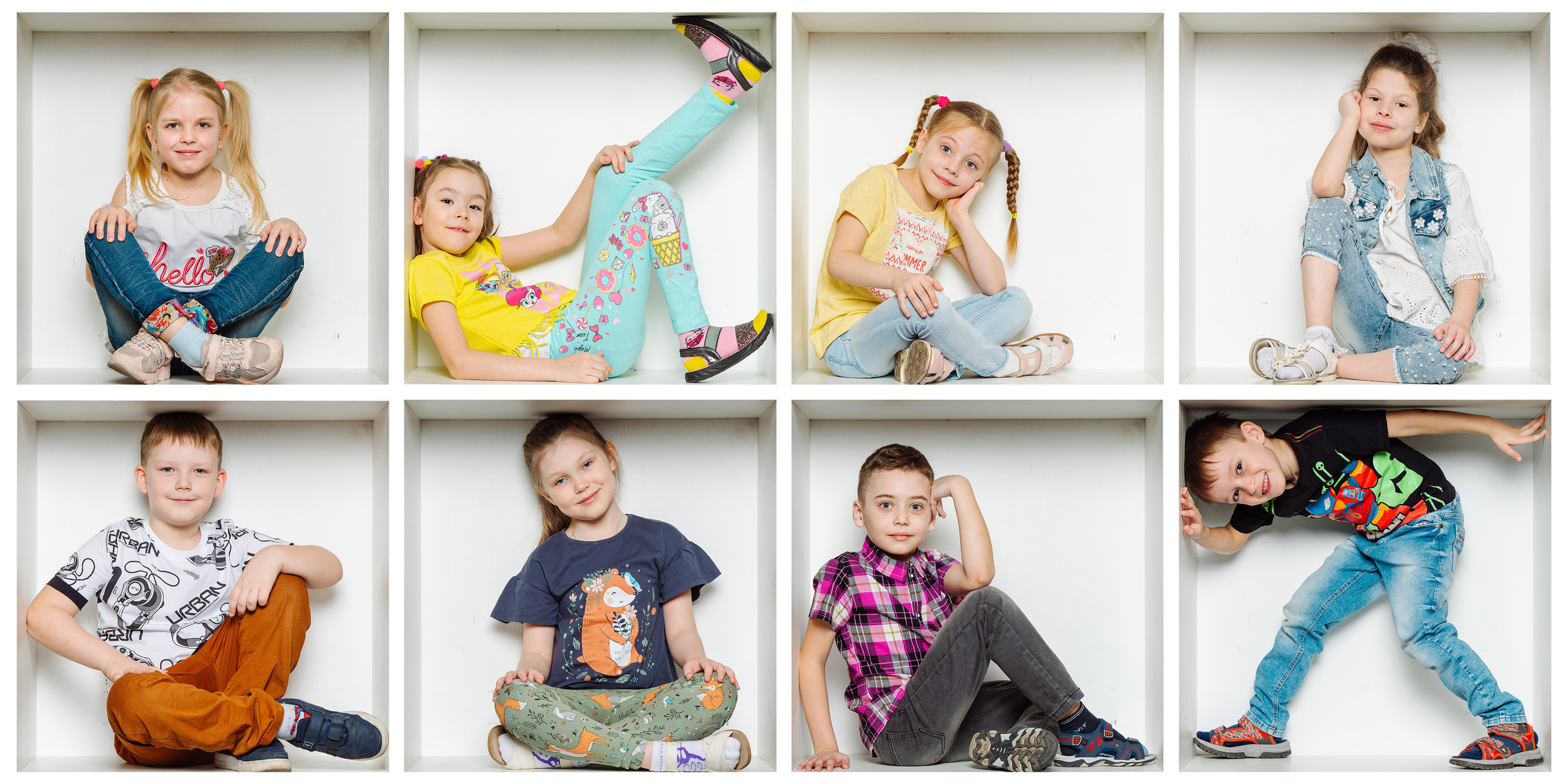 Фотографии в кубике