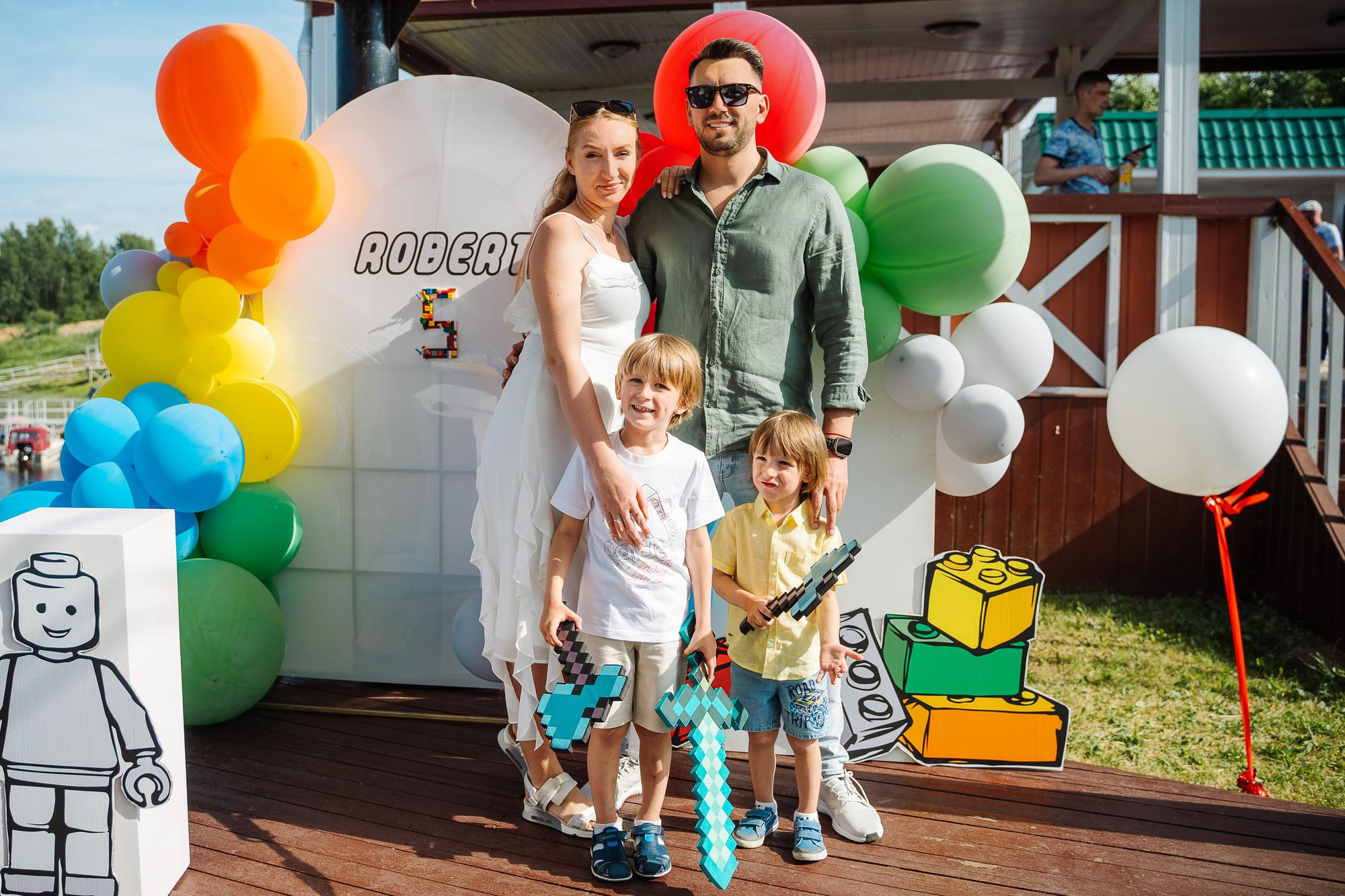 День рождения Роберта 5 лет