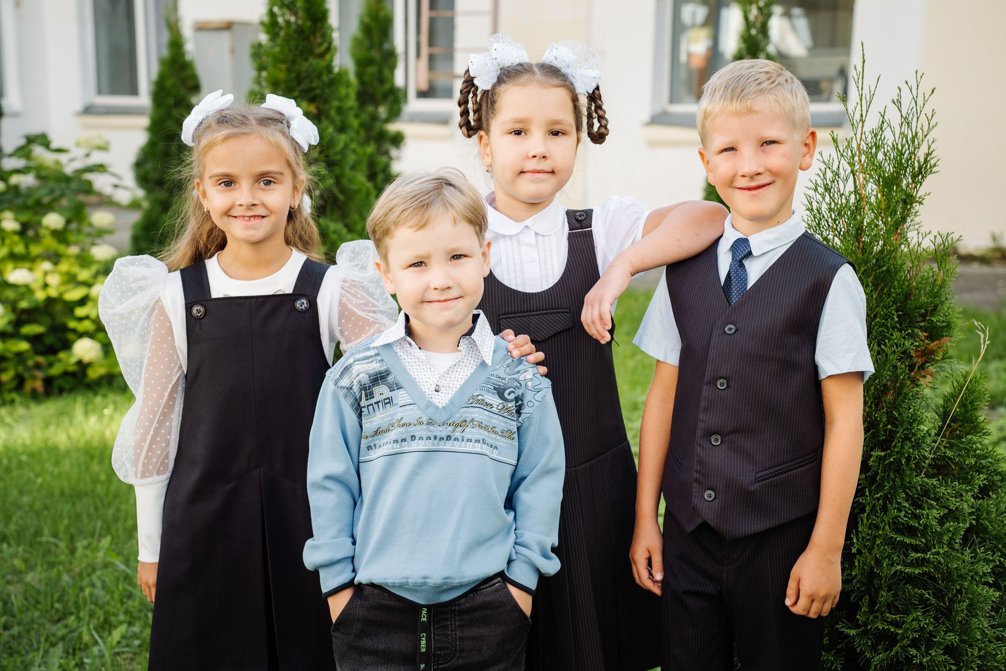 20230901 Школа 151 Сборы в школу и одноклассники