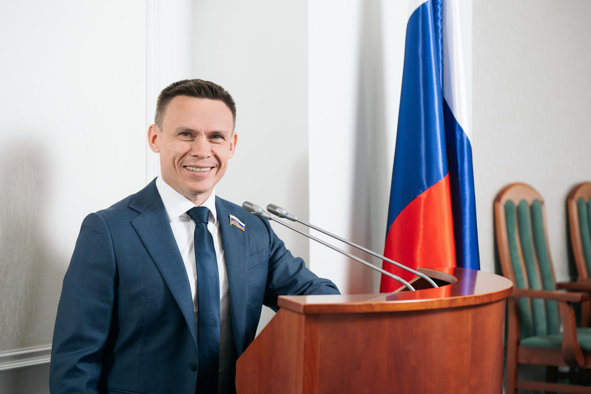 Депутат Парамонов Александр Васильевич