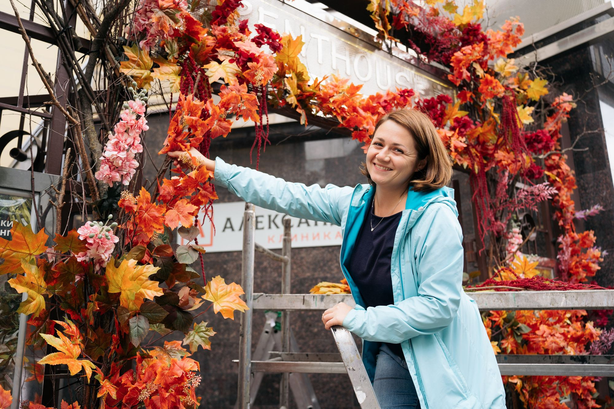 Декорирование кафе Penthouse