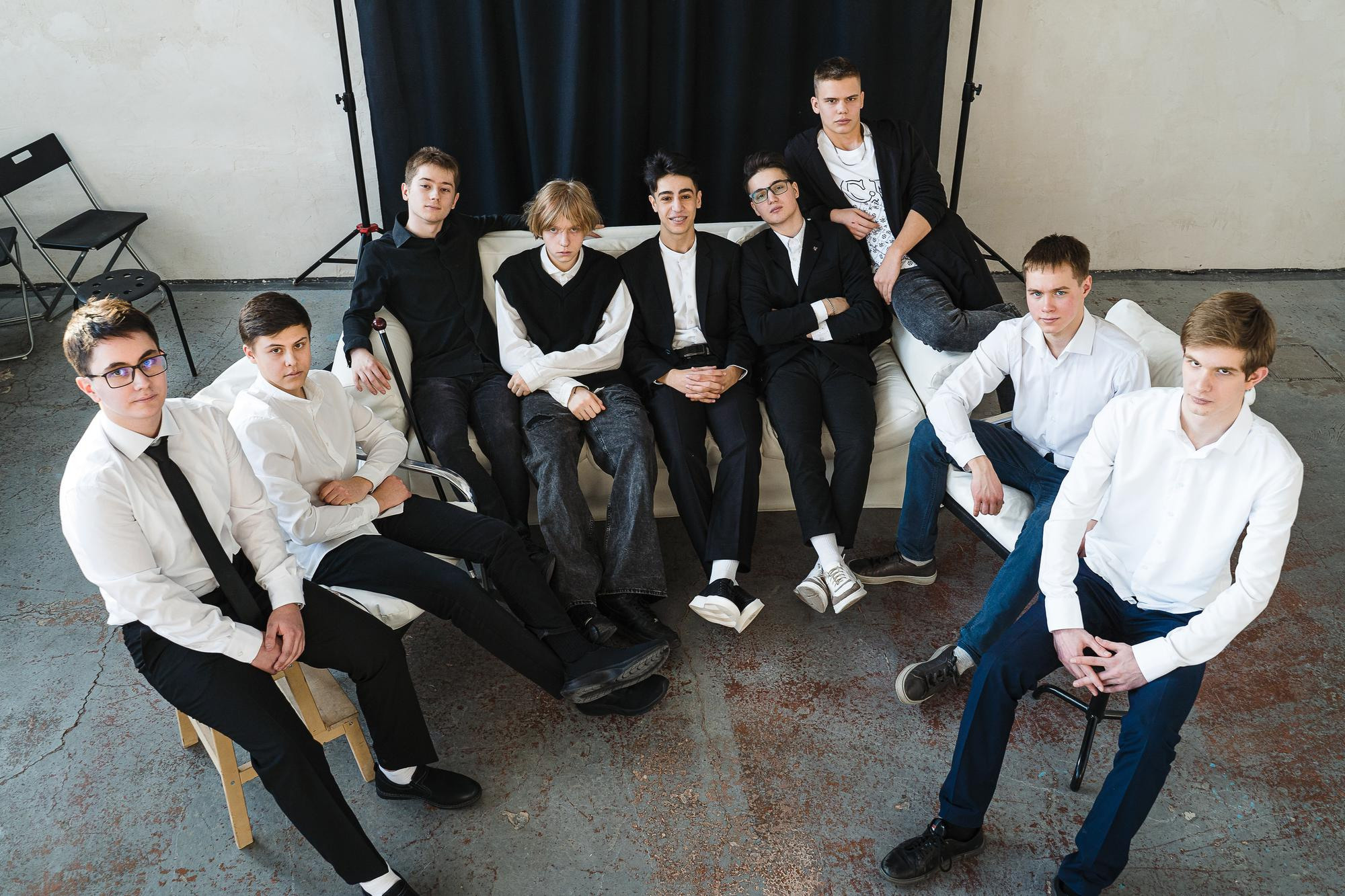 Портреты для альбомов Гимназия 17 кл.11Б