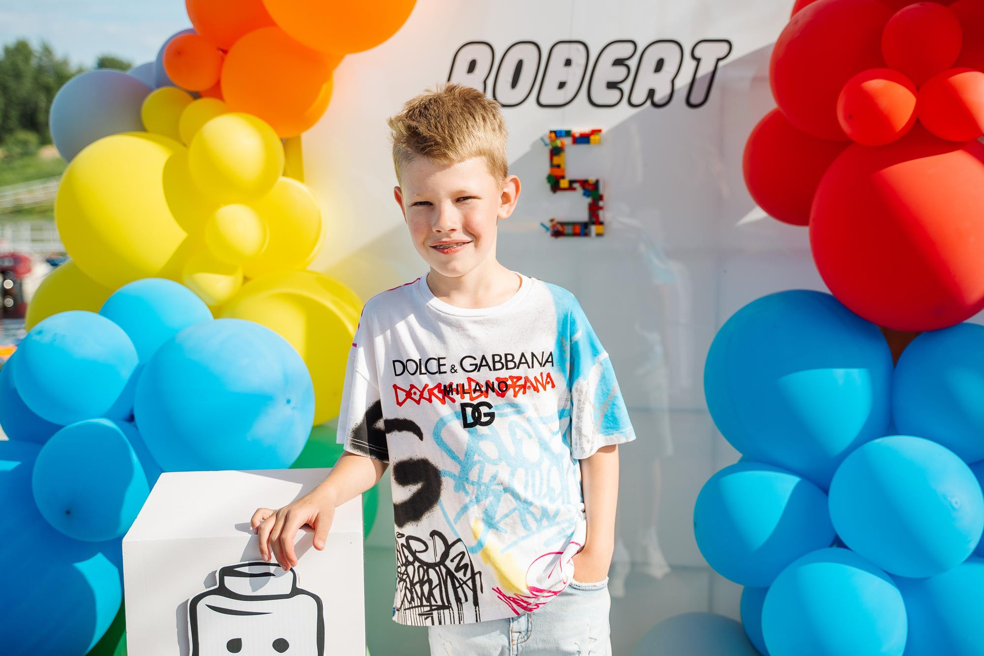 День рождения Роберта 5 лет