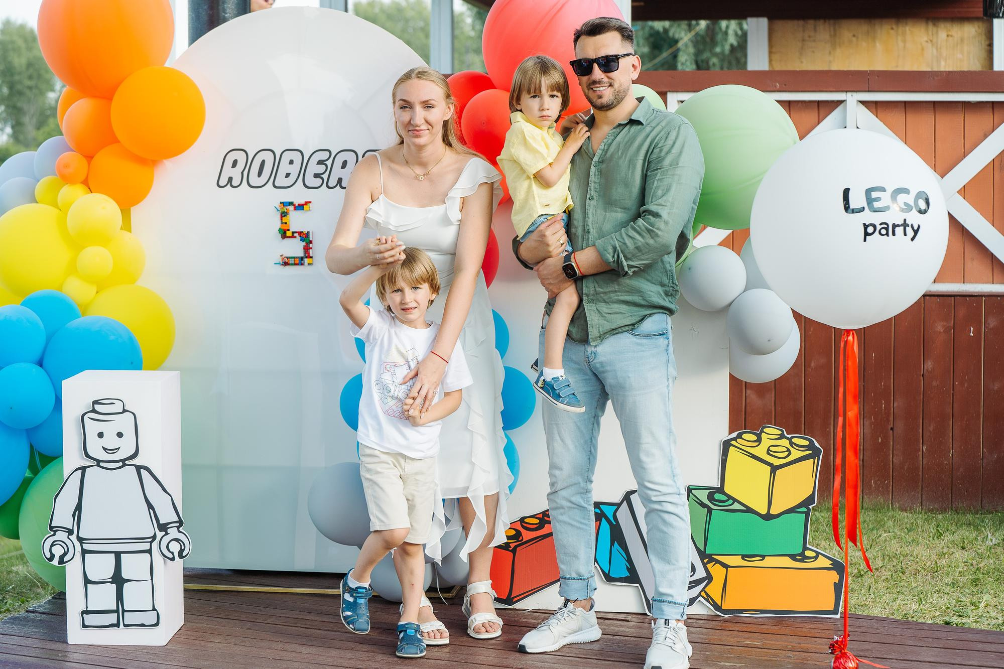 День рождения Роберта 5 лет