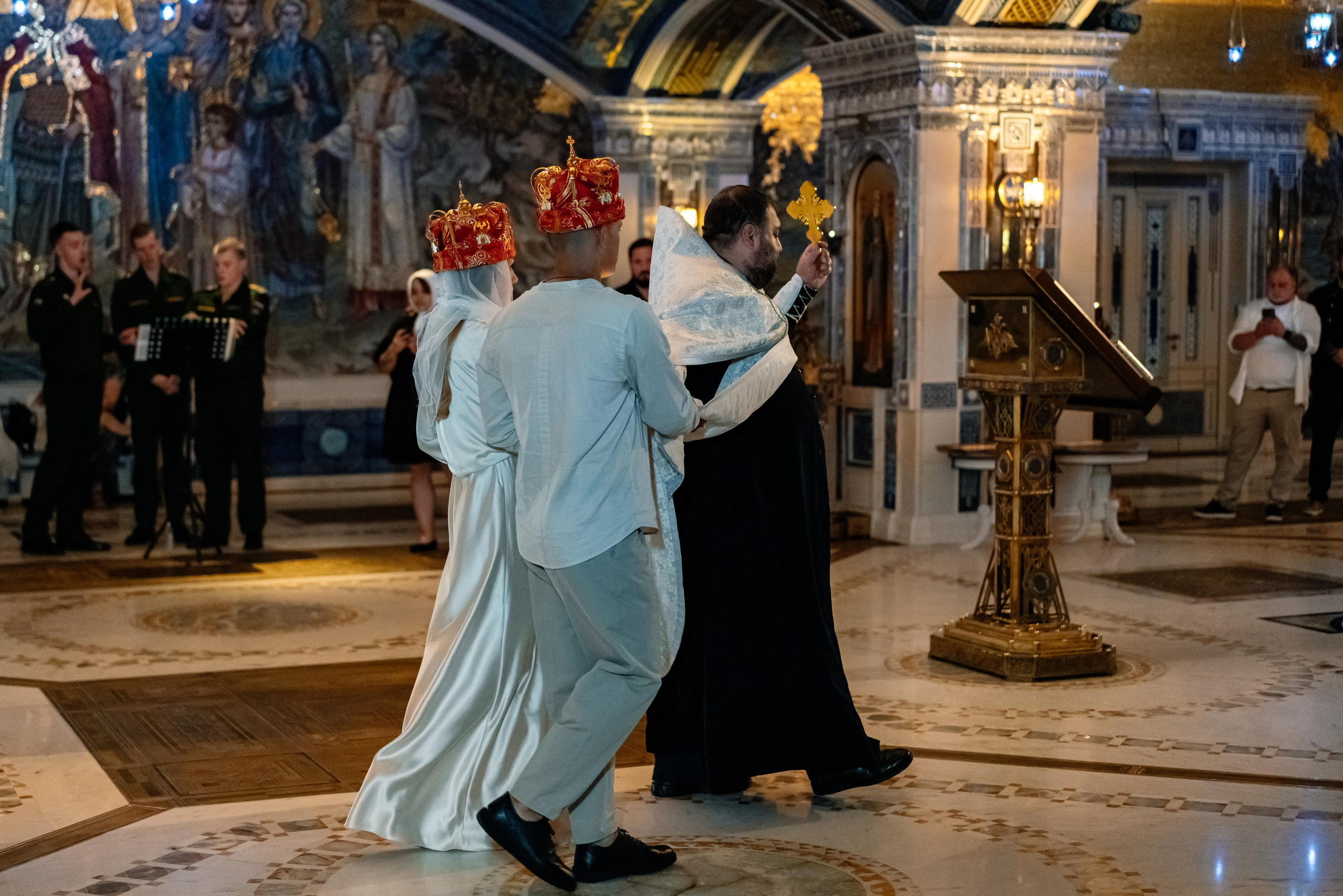 Венчание Анастасии и Максима (Патриот). Семейный фотограф Одинцово Москва Наталия Черенкова