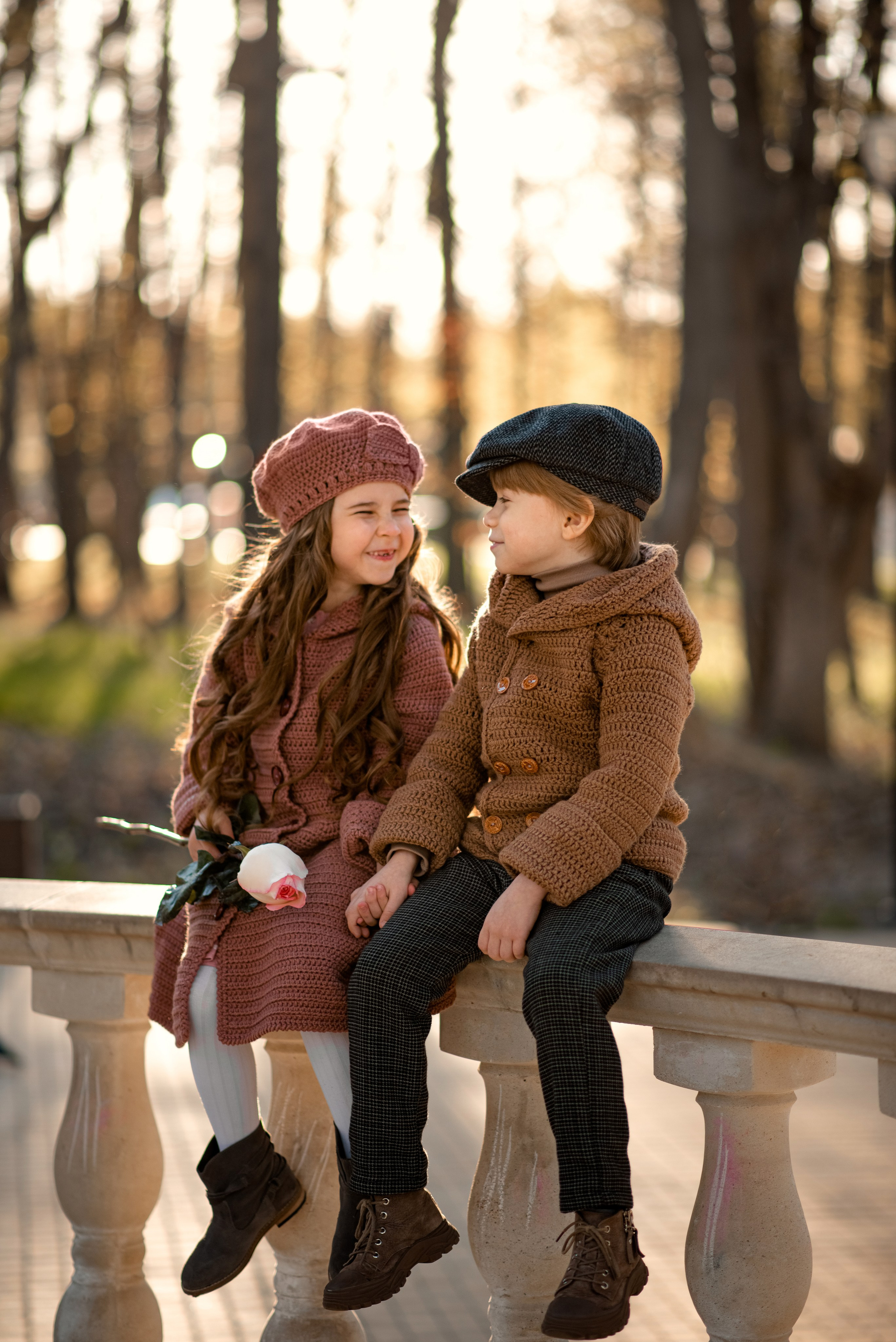 Лев и Диана. Детская фотосессия в парке. Семейный и детский фотограф в Туле Светлана Воронкова