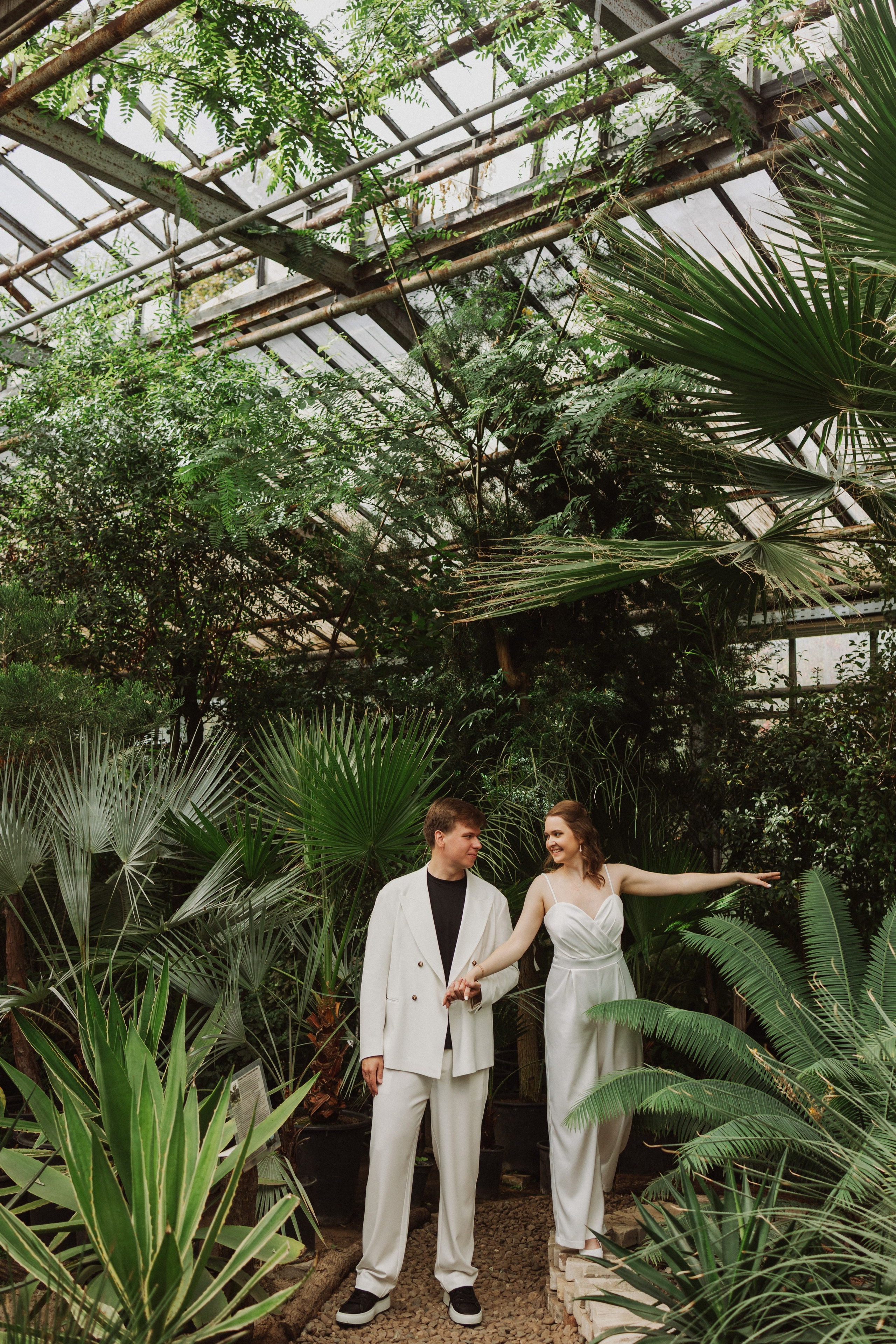 Старая фондовая оранжерея. Свадебный фотограф Маргарита Глумскова