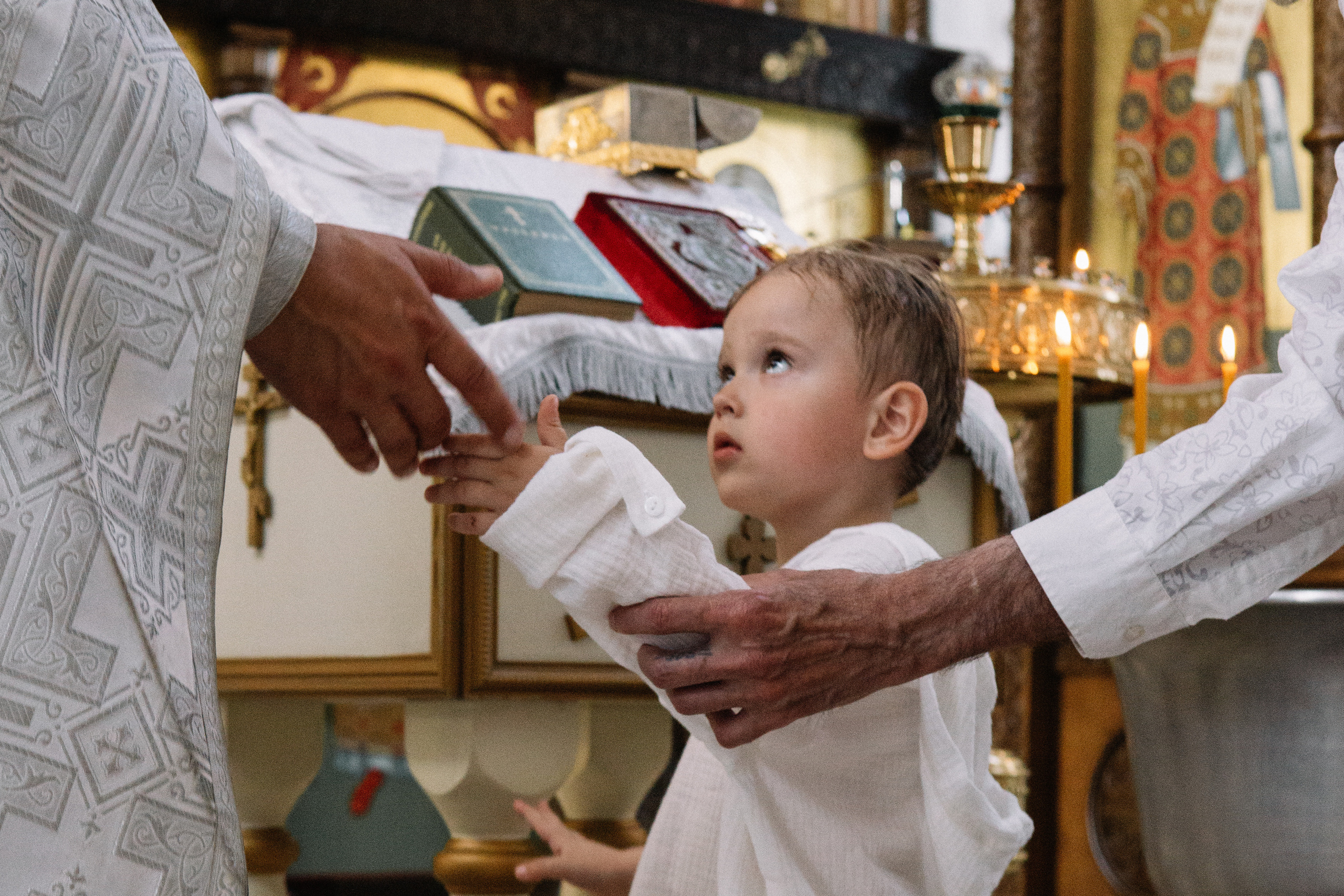 Крещение Александра. Фотограф Алла Быкова
