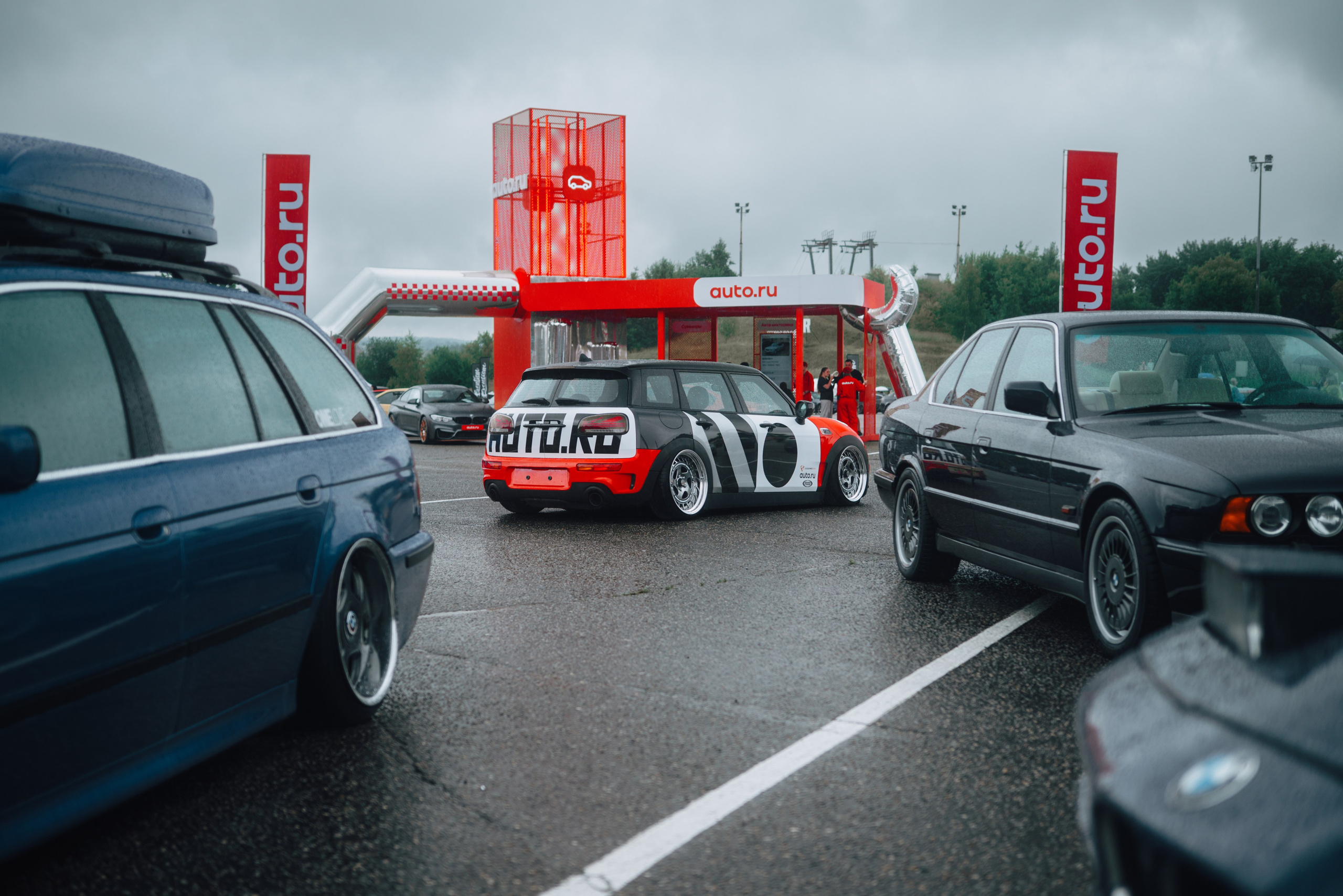 Mini Clubman Auto.ru & Resource Stickers. DeLorein