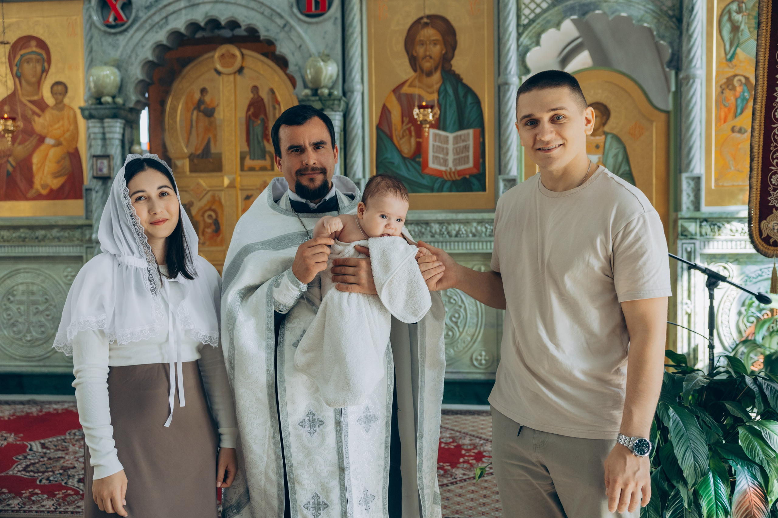 Крещение Александра. Свадебный, семейный фотограф в Иркутске Светлана Макаричева