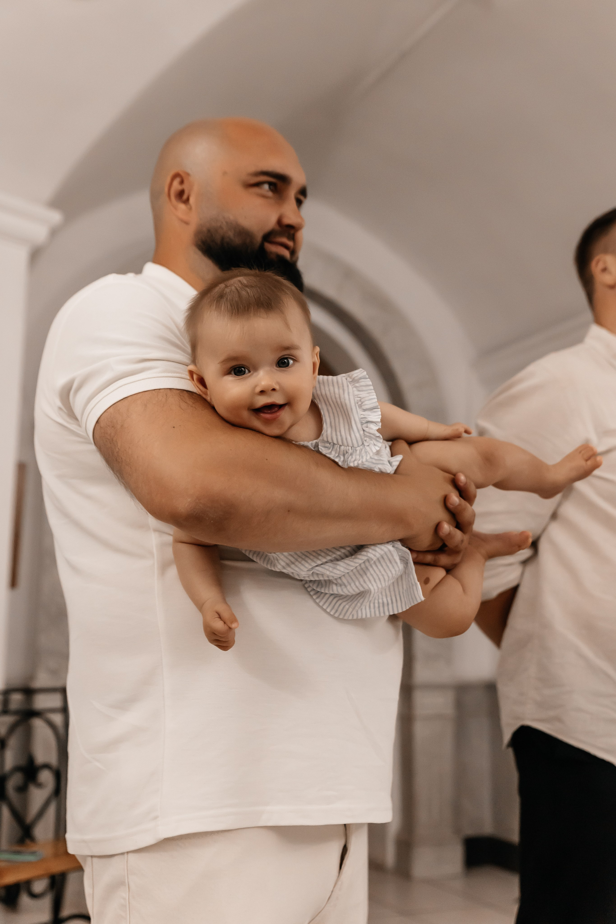 Крещение Ксении. Семейный фотограф Минск Усова Ольга