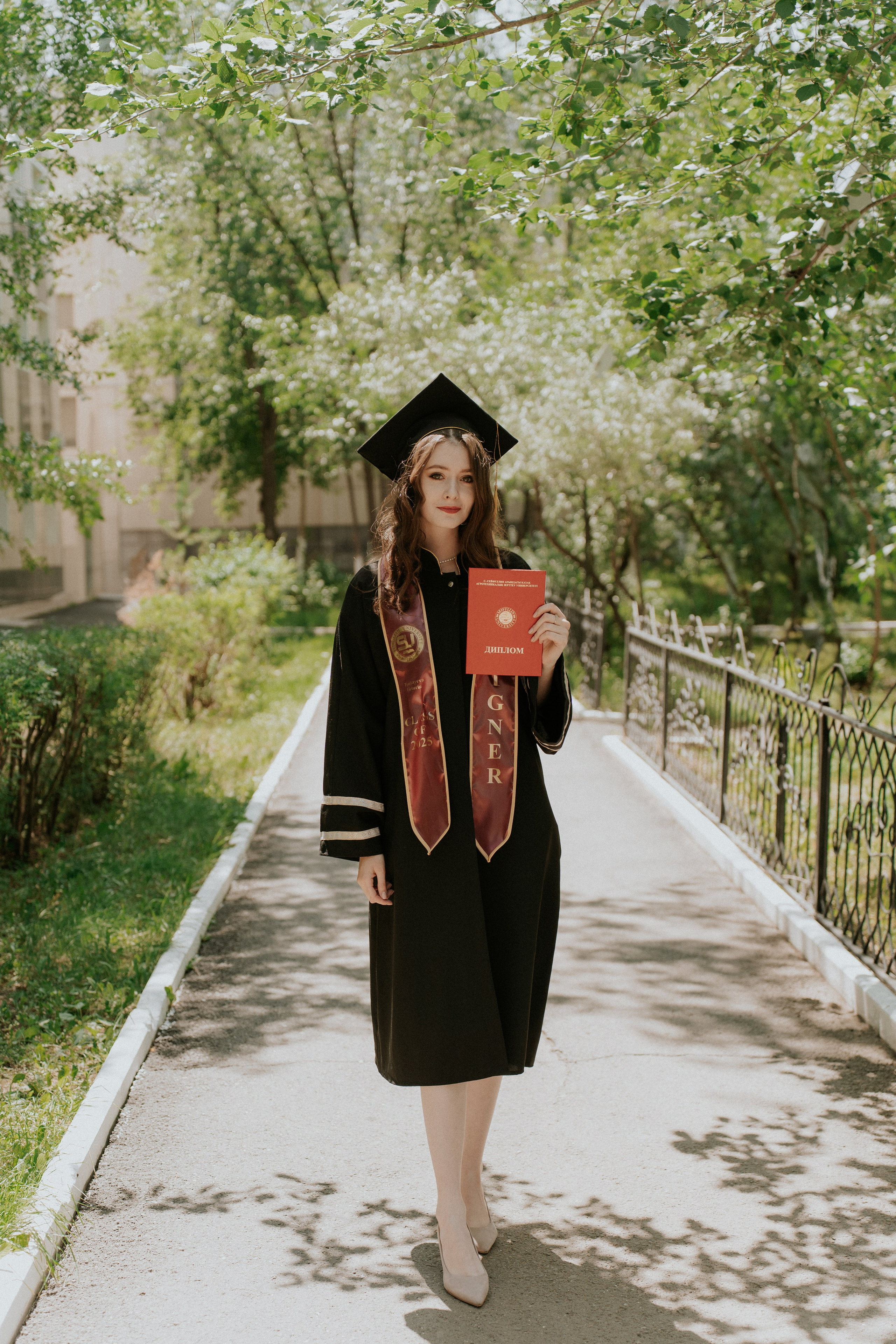 Выпускной Аграрный унивеситет. Крис Богомазова