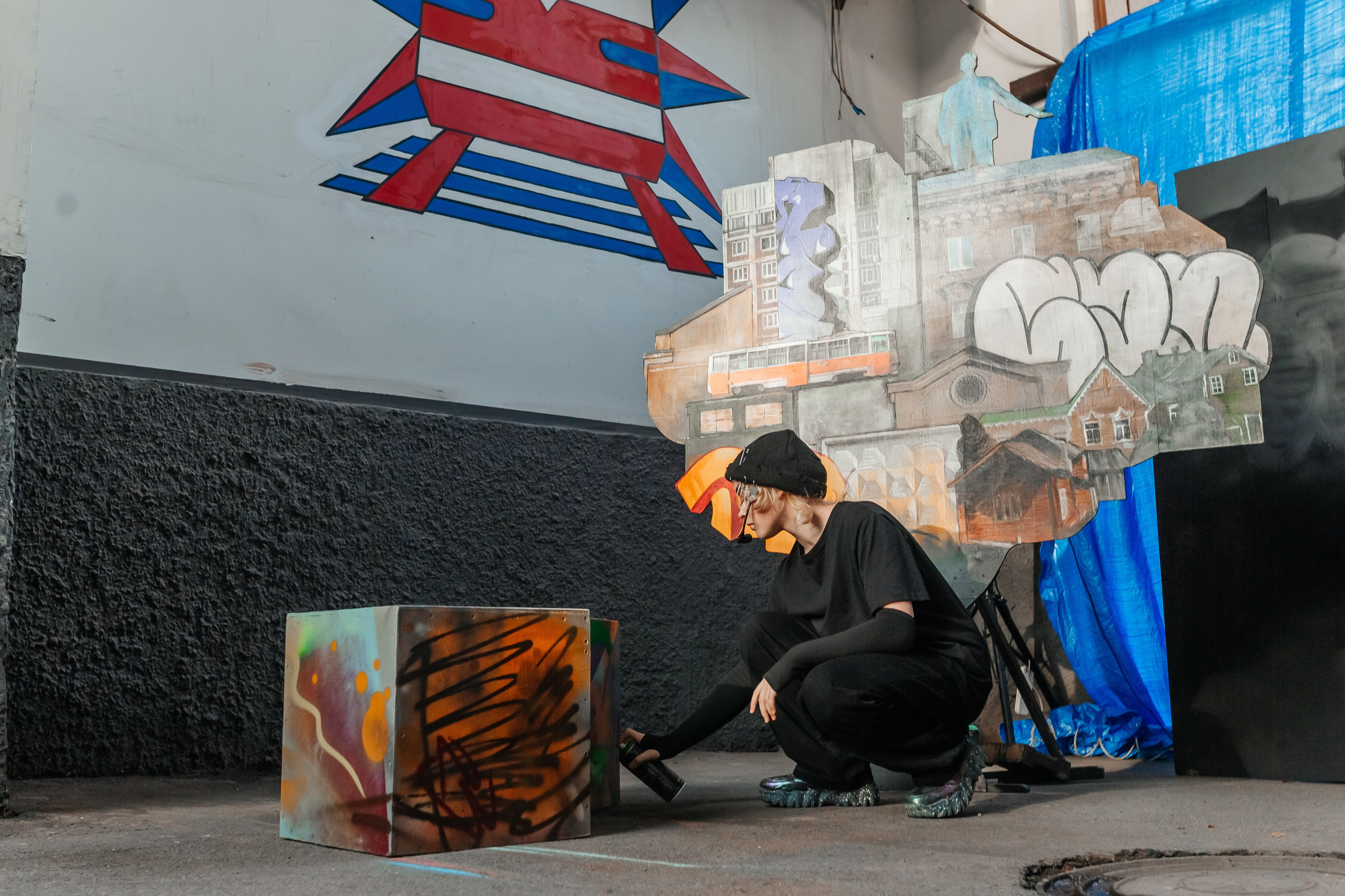 Уличный спектакль «История одного леса». Фотограф Краснодар Марго Хелбен