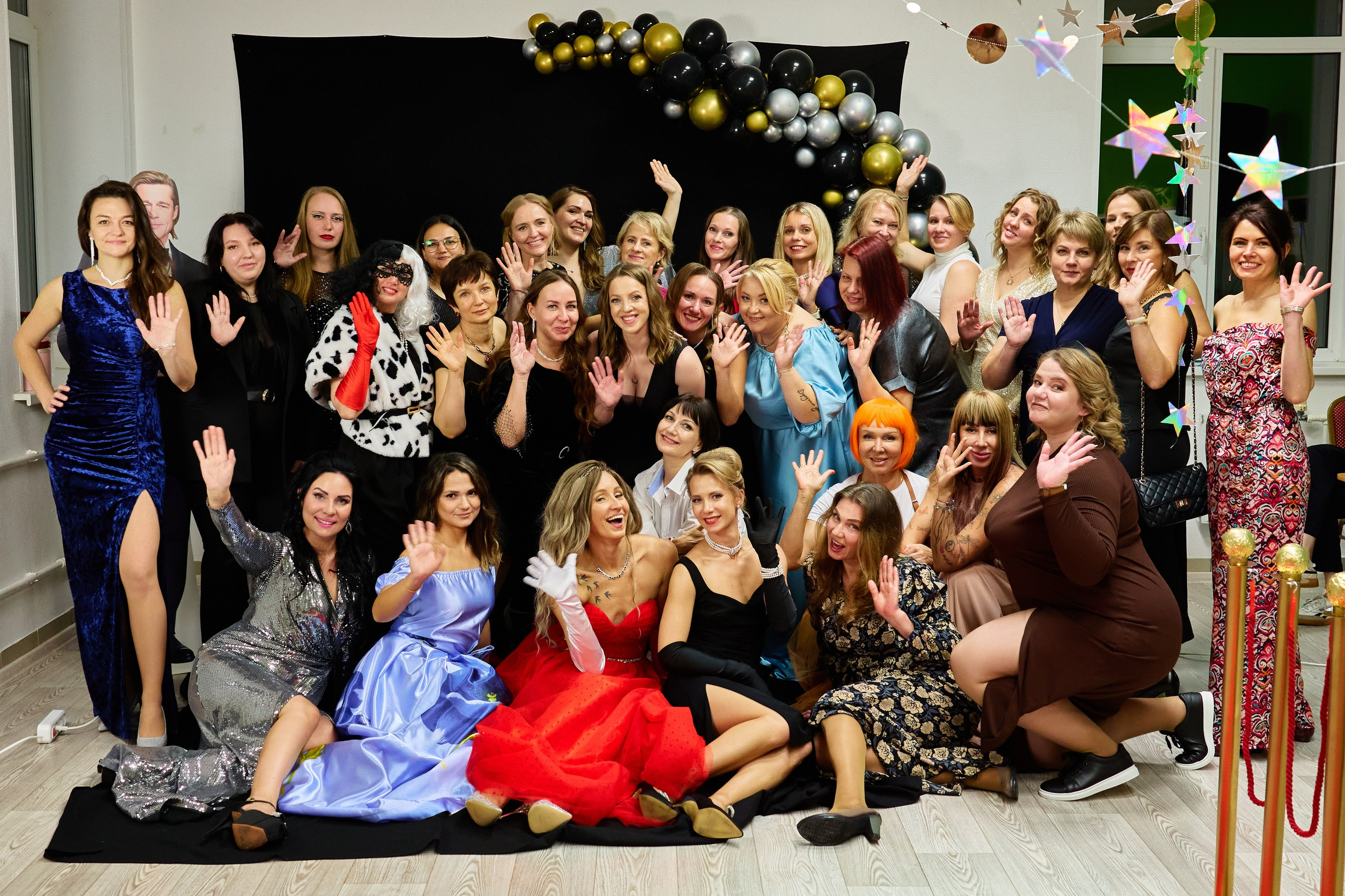 Вечеринка в стиле «HOLLYWOOD» в фитнес-студии «SWAN». Фотограф Люся Воробьева