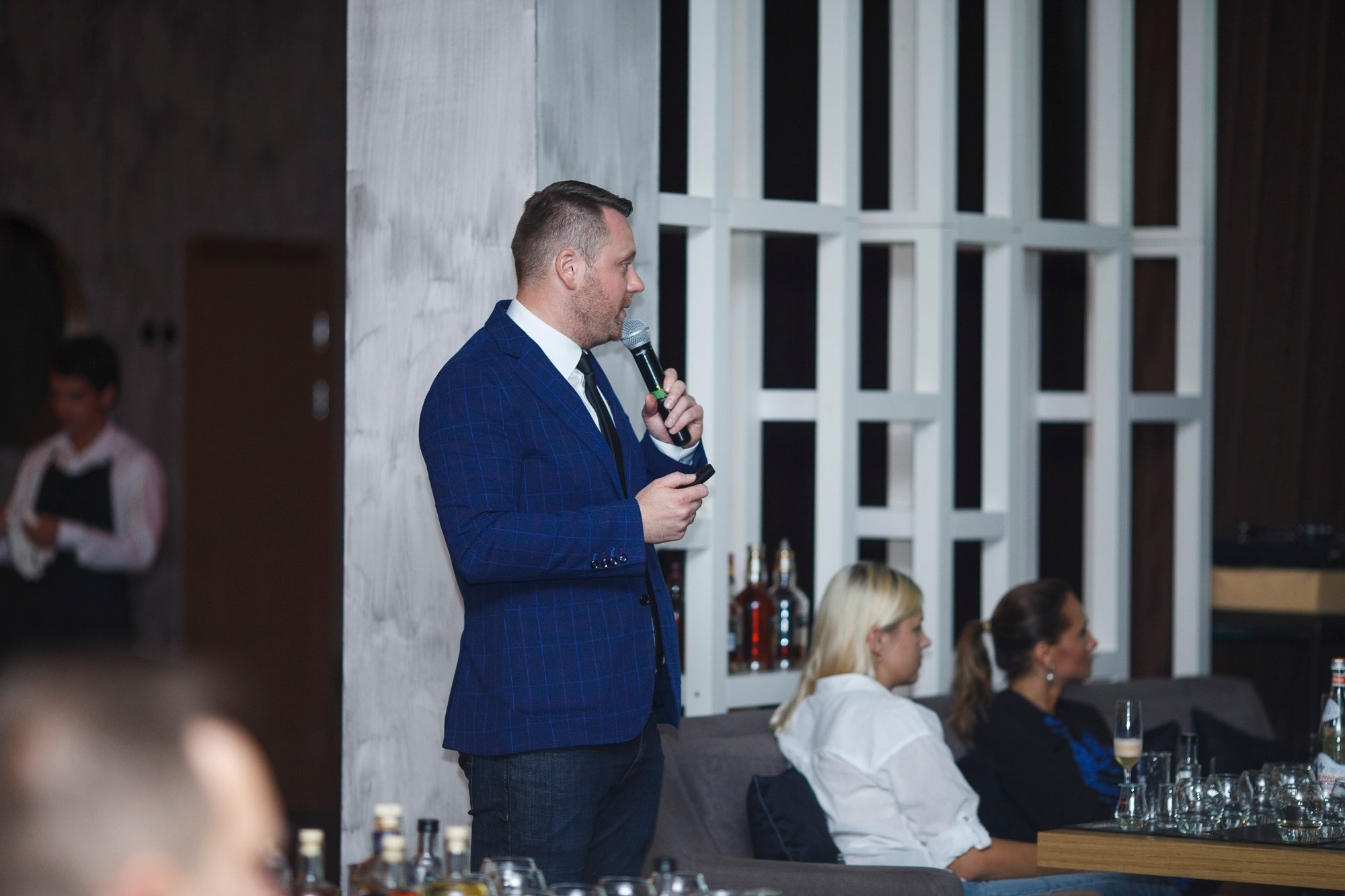 Dinner Chivas. Reportage and staged photographer Natalia Sannikova