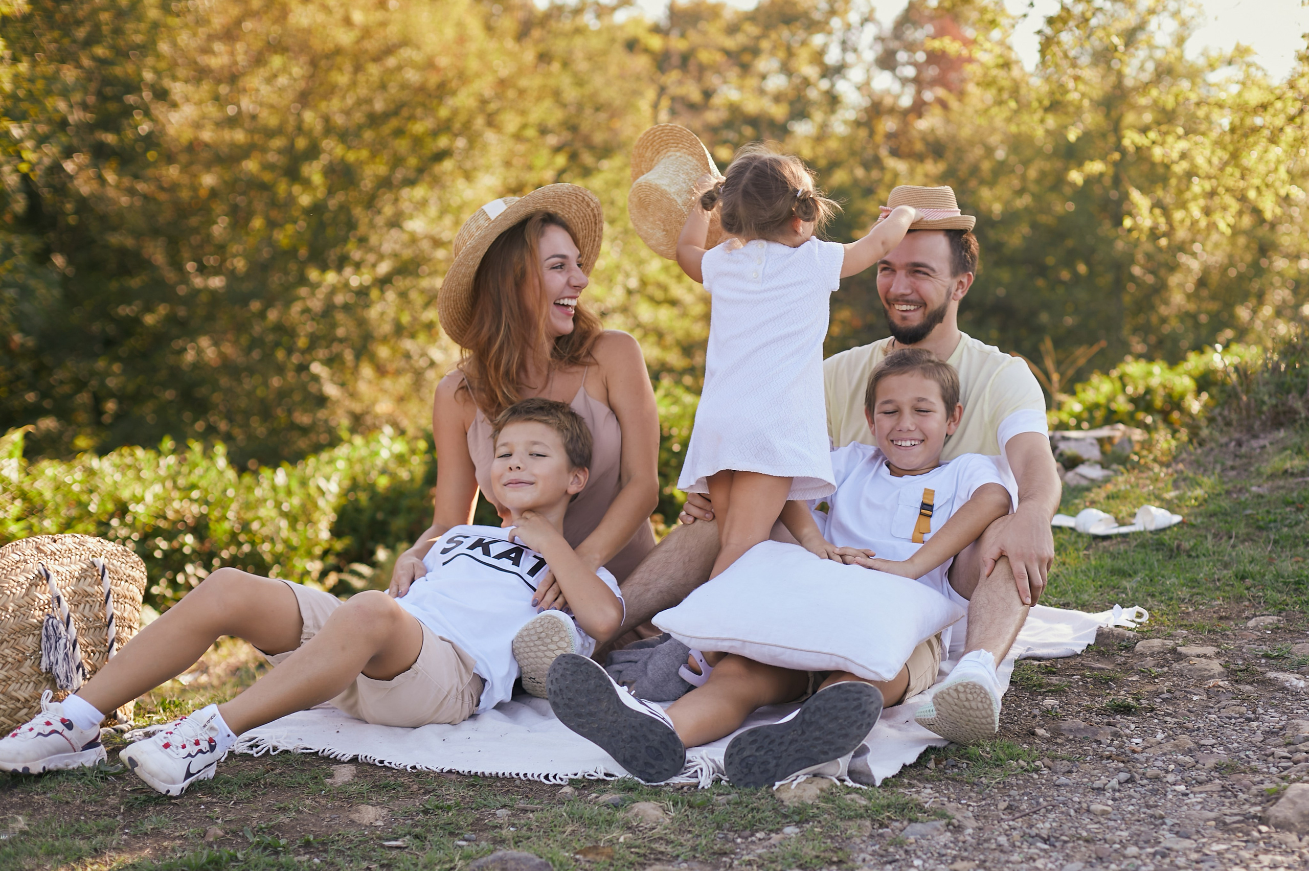 Ольга и ее семья. Reportage and staged photographer Natalia Sannikova