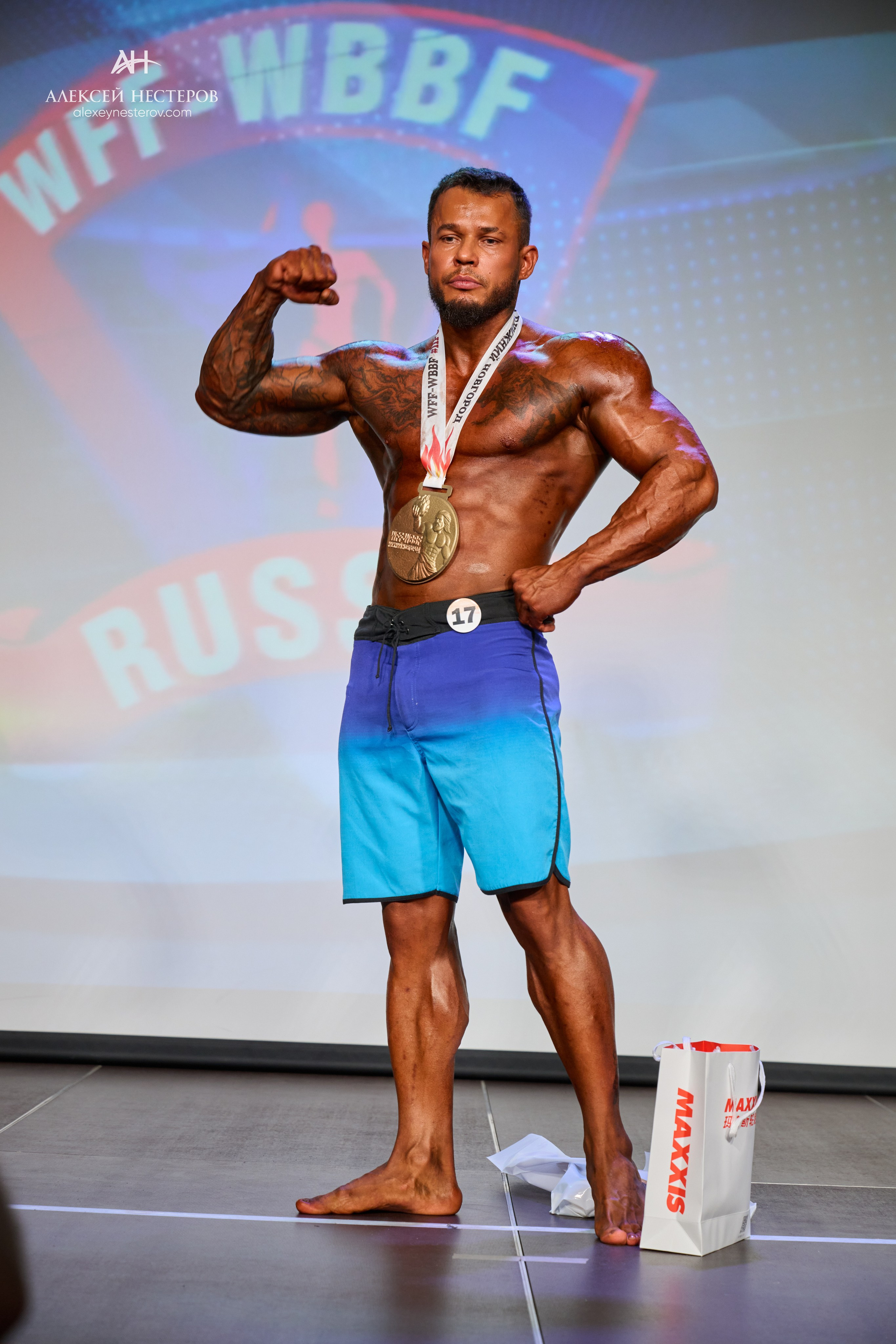 Фото с турнира «Прометей 2, WFF-WBBF Russia» 26 октября 2025. Спортивный фитнес фотограф Алексей Нестеров