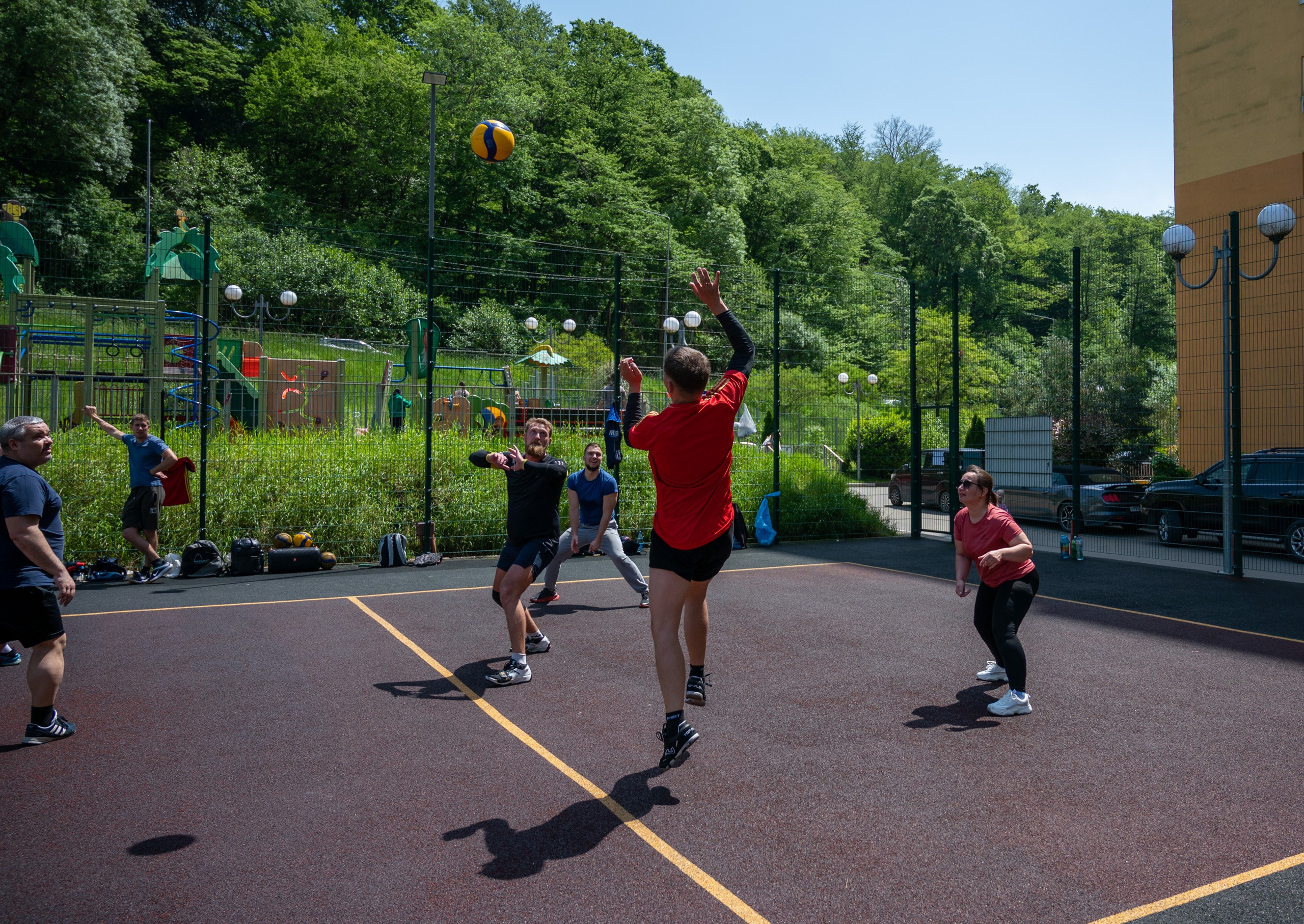 Турнир по Волейболу. Фотографирую счастливых людей в Сочи