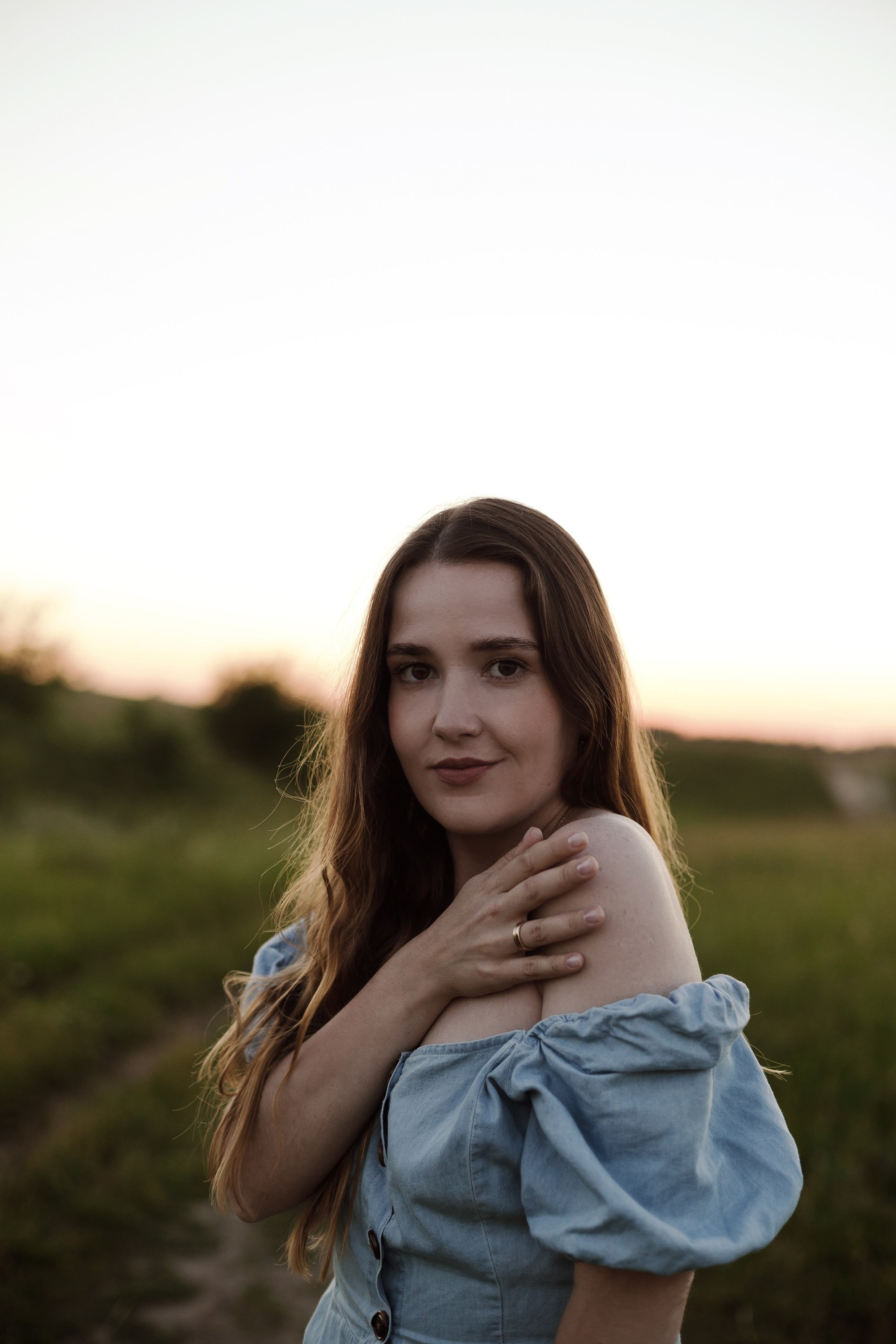 Колтушские высоты — Марина и Сергей. Портретный фотограф в Санкт-Петербурге Элина Ситникова